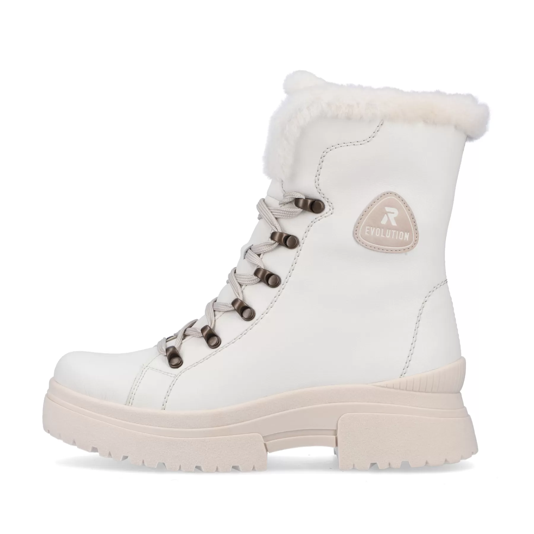 Outlet Damskie Sznurowane Buty Frost White Damski Sportowe Style