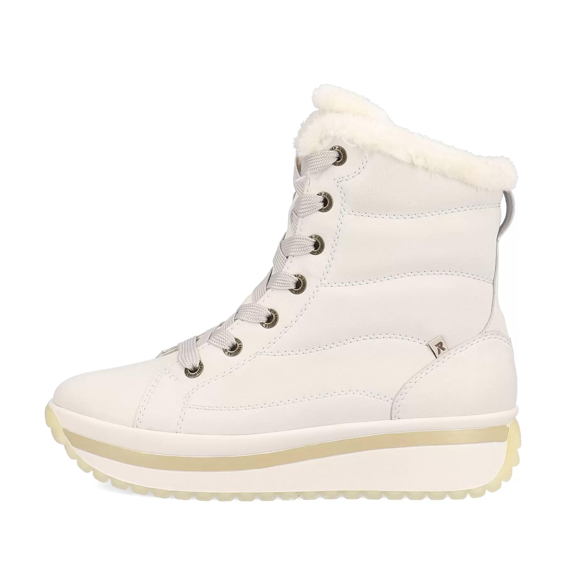 Best Damskie Sznurowane Buty Frost White Damski Botki I Botki