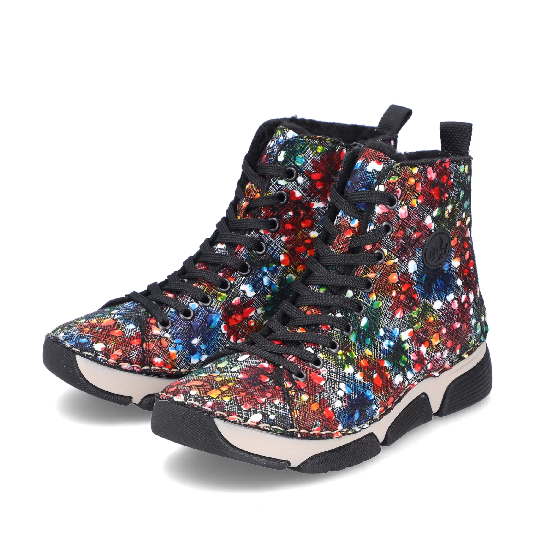 Clearance Damskie Sznurowane Buty Multi Damski Botki I Botki