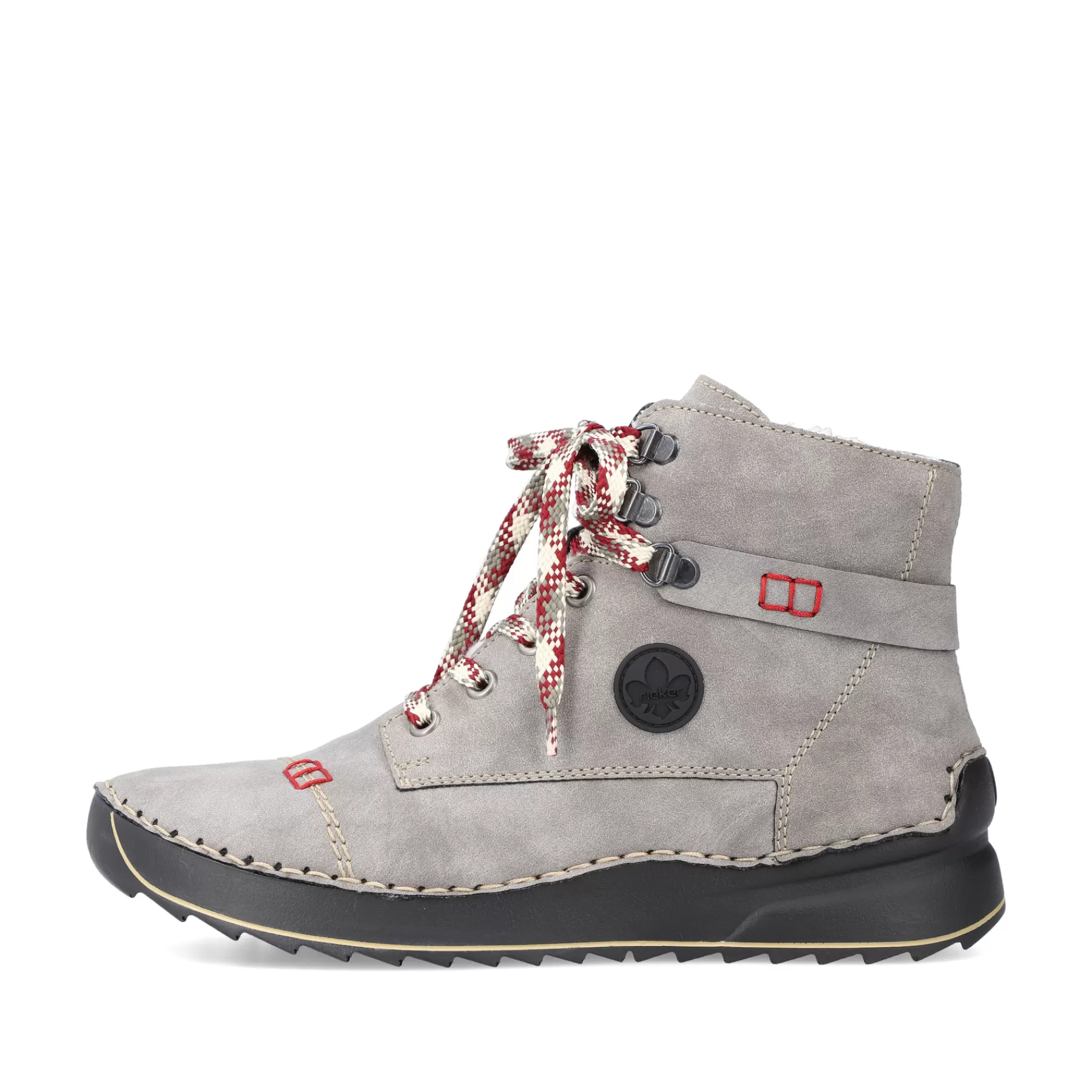 Best Damskie Sznurowane Buty W Kolorze Ksiezycowej Szarosci Damski Botki I Botki