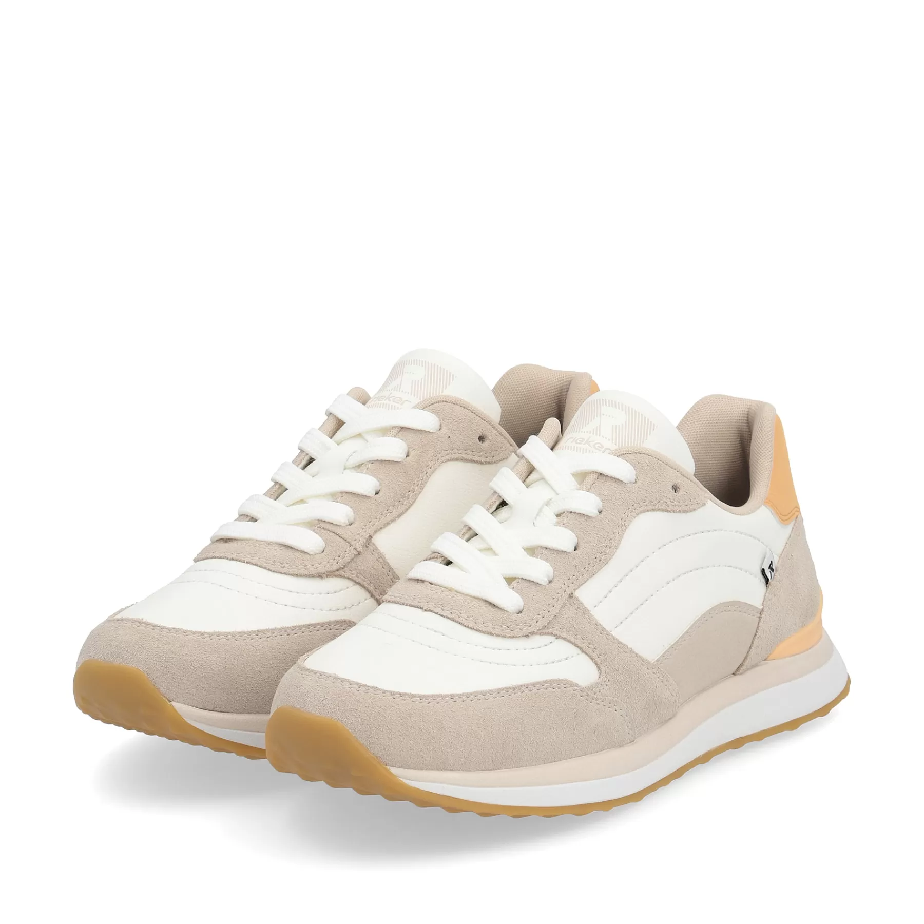 Outlet Damskie Tenisowki Low Clay W Kolorze Bezowo-Morelowym Damski Trampki