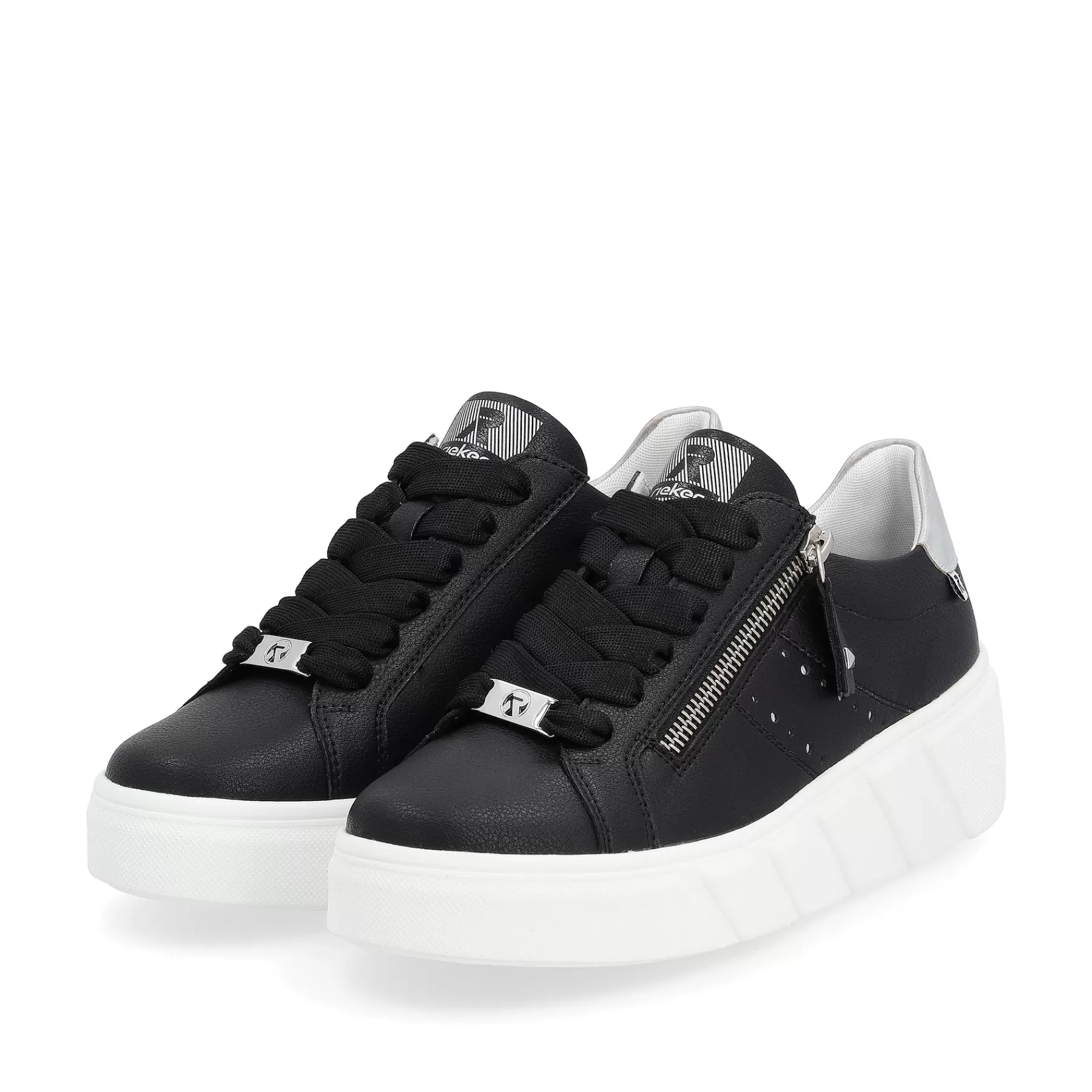 Hot Damskie Tenisowki Low Diamond Black Damski Trampki