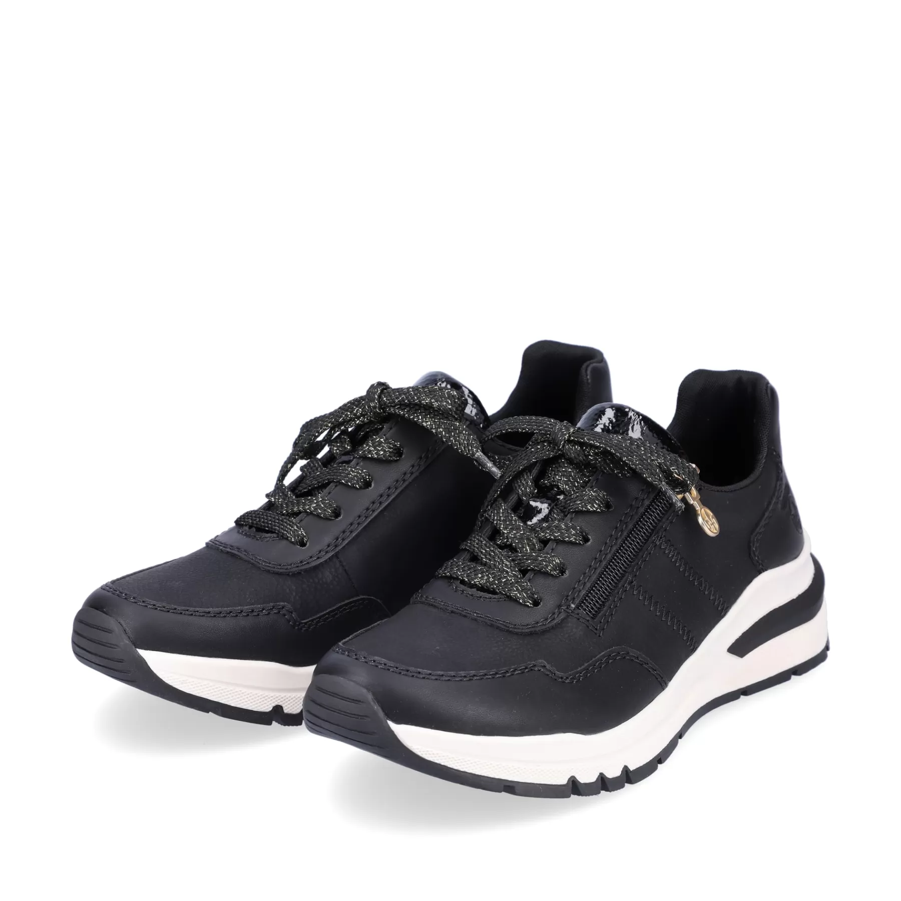 Flash Sale Damskie Tenisowki Low Night W Kolorze Czarnym Damski Trampki