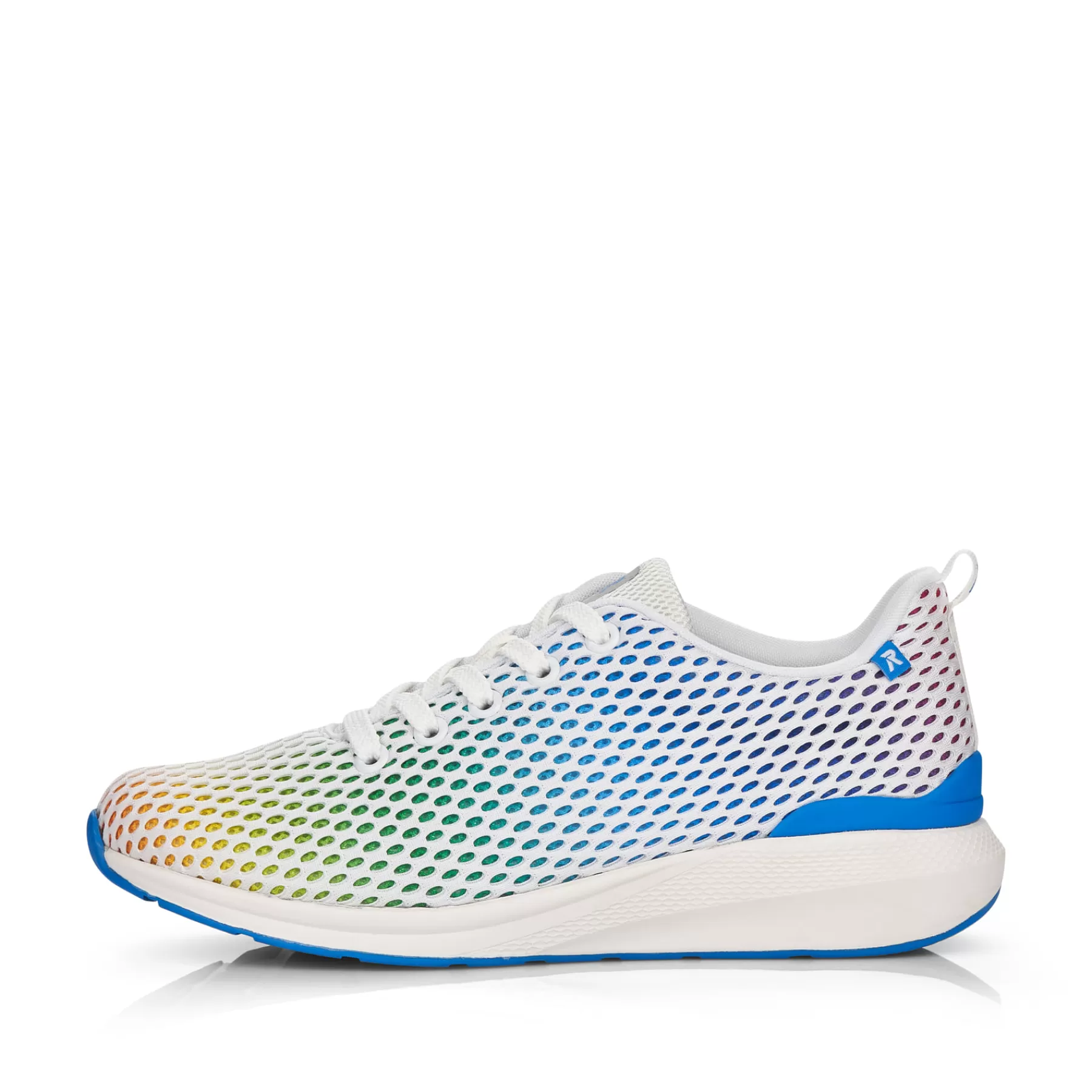Hot Damskie Tenisowki Niskie Crystal-White Rainbow Damski Kolorowe Style