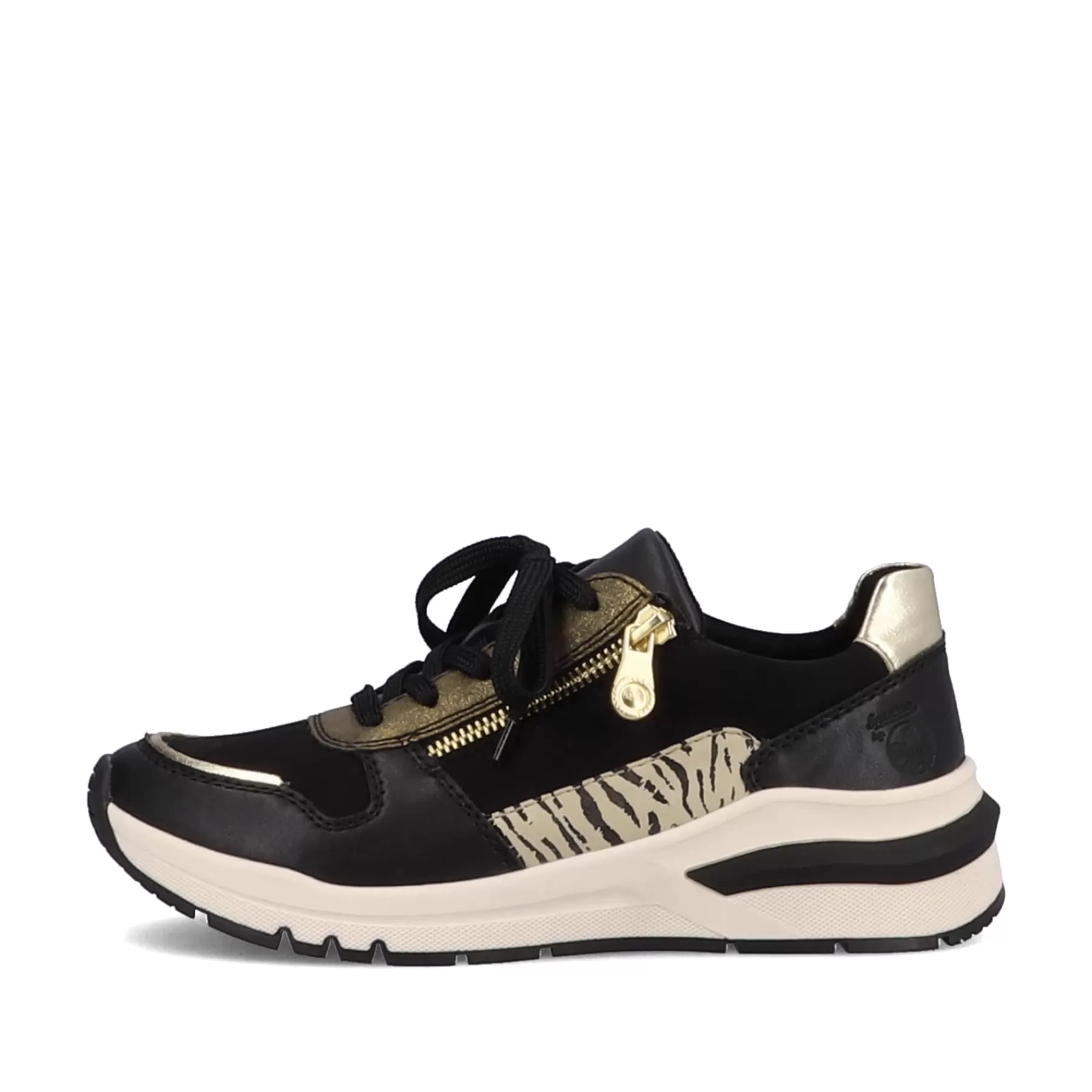 Shop Damskie Tenisowki Niskie Miejskie Czarno-Kremowo-Biale Damski Trampki