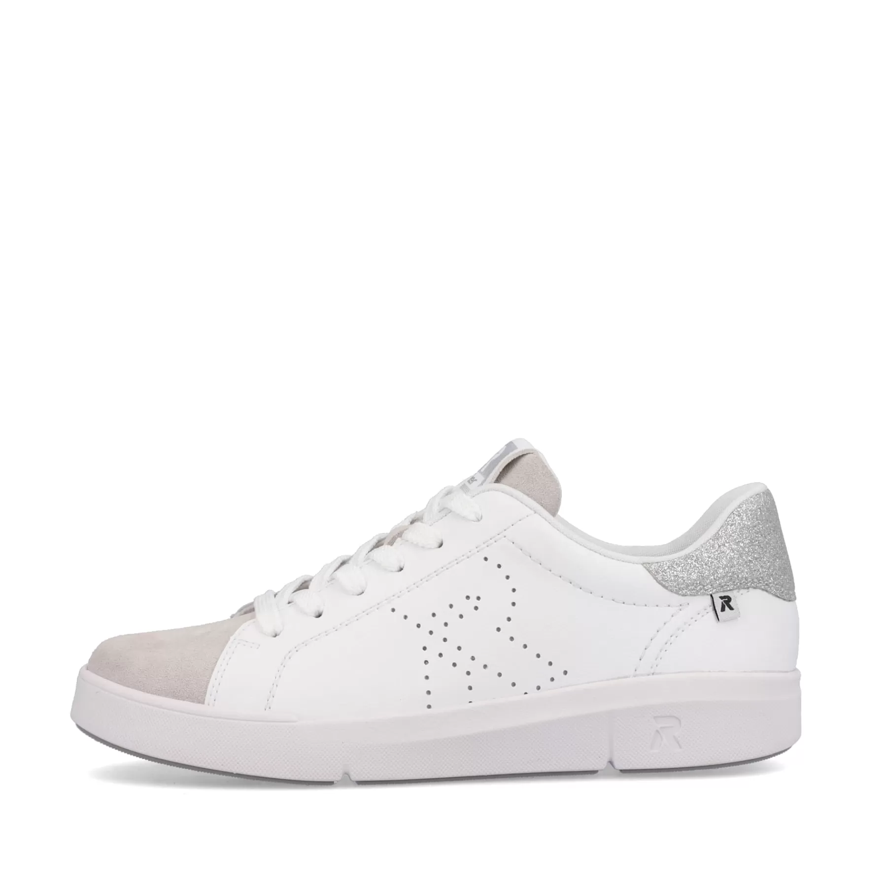 Best Sale Damskie Tenisowki Niskie Swan-White Beige Damski Trampki