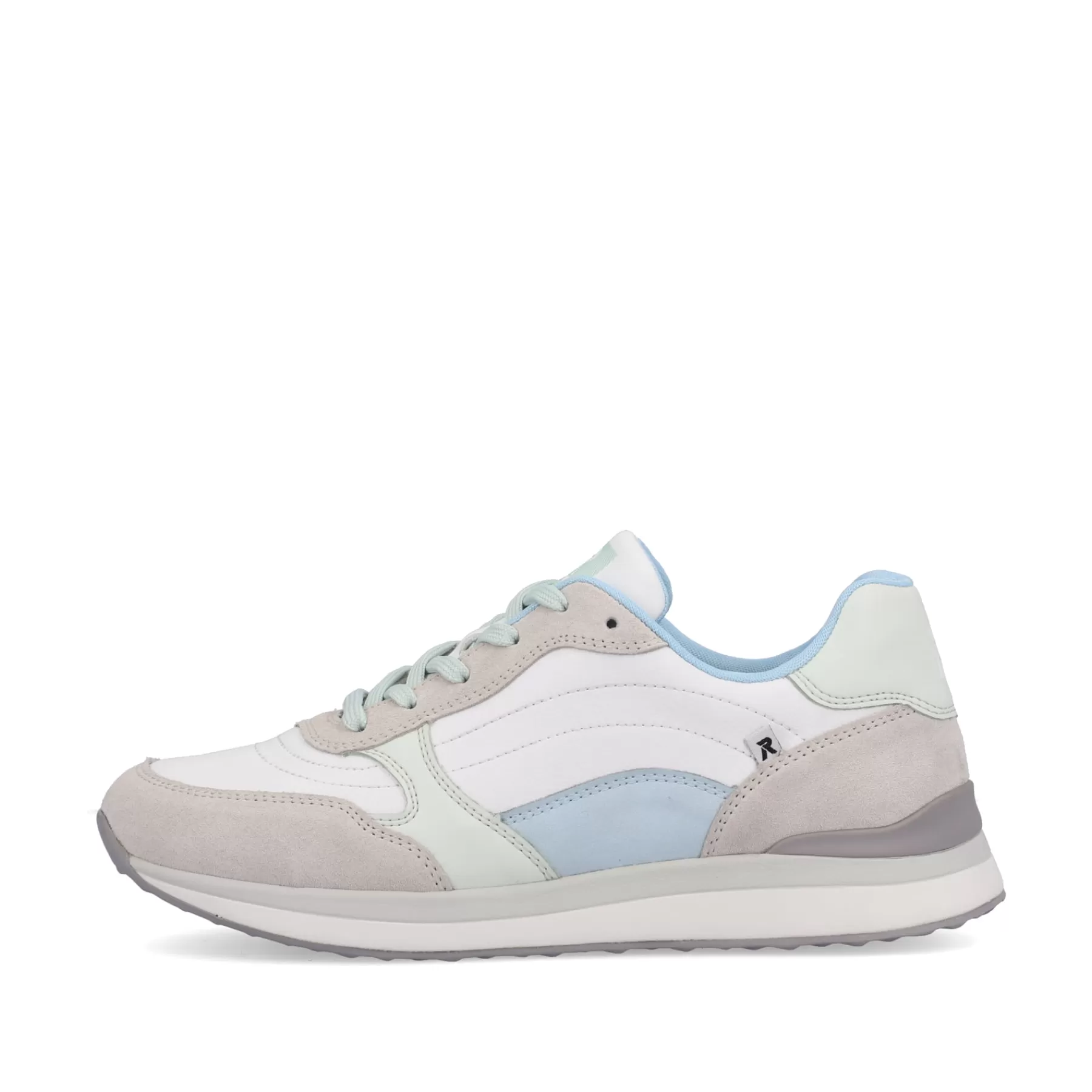 Clearance Damskie Tenisowki Niskie Swan-White Clay-Beige Ice-Blue Damski Trampki