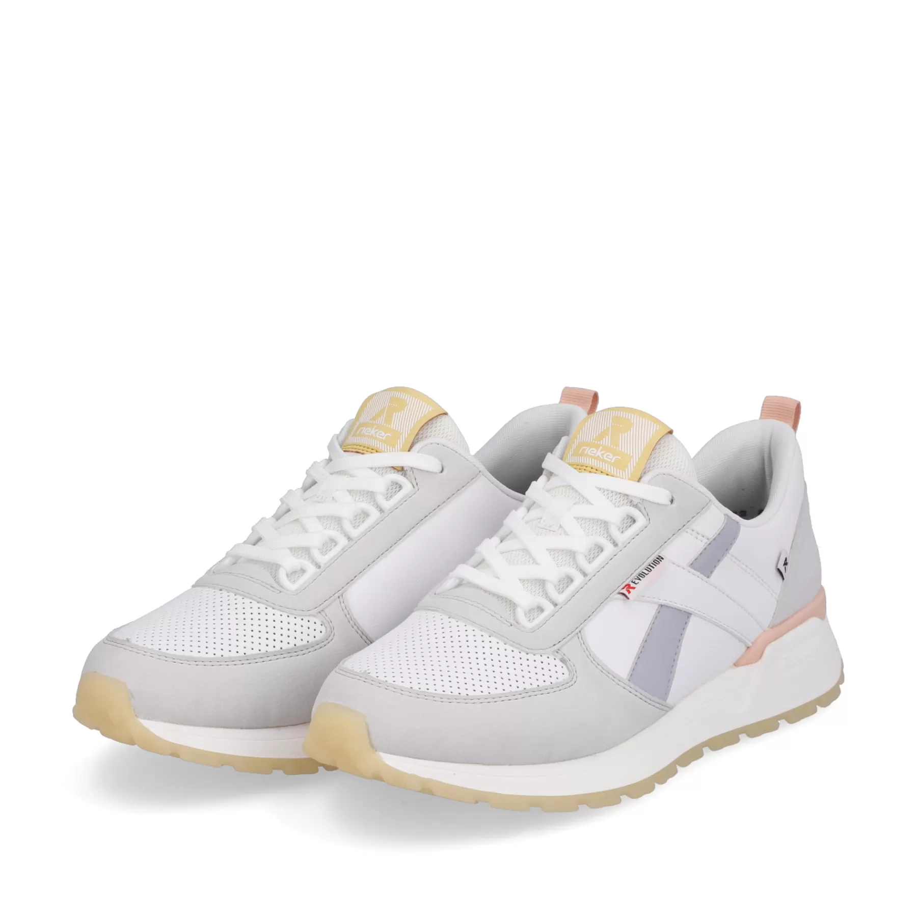 Best Damskie Tenisowki Niskie Swan-White Clay-Beige Pastel Damski Trampki