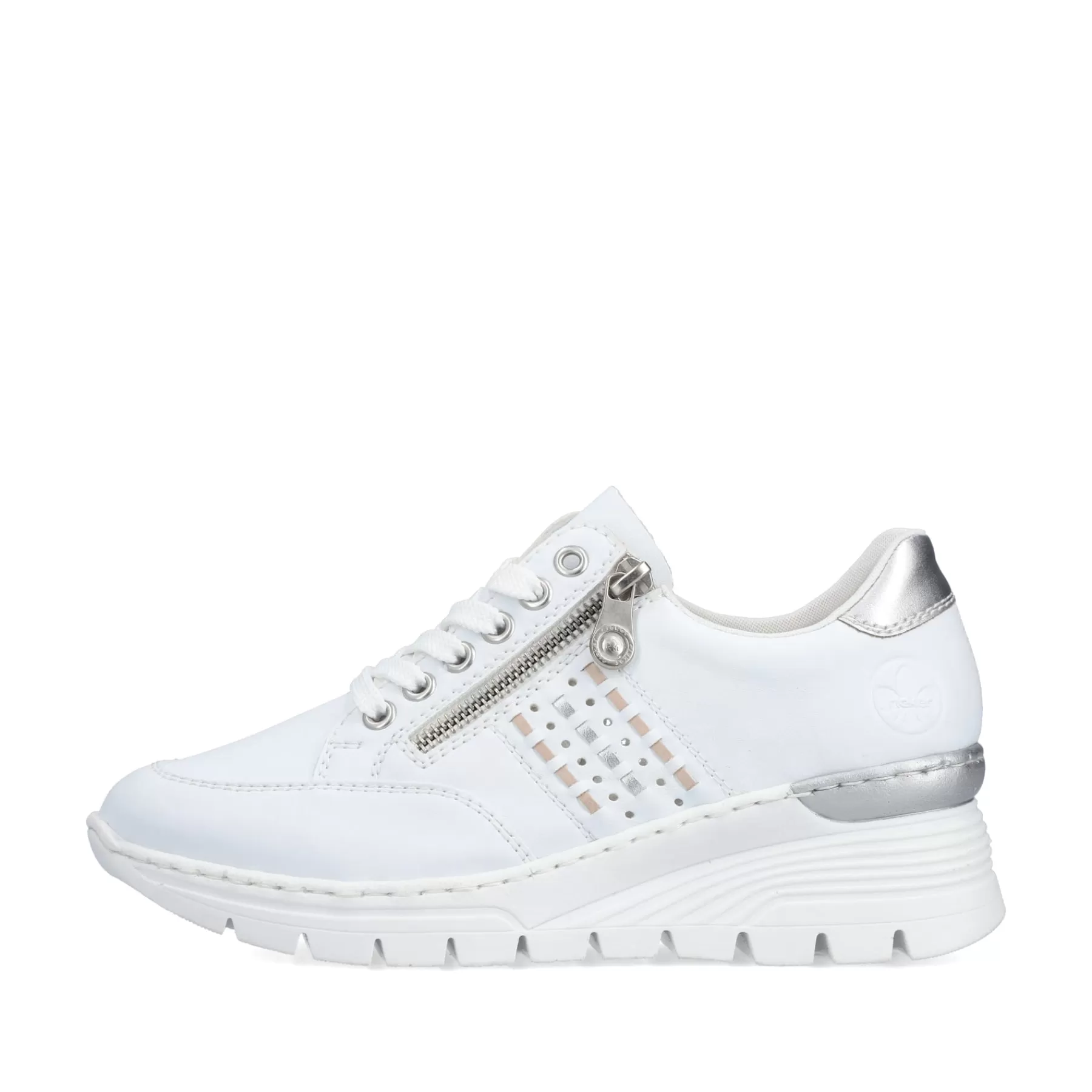 Cheap Damskie Tenisowki Niskie W Kolorze Czystej Bieli Damski Trampki