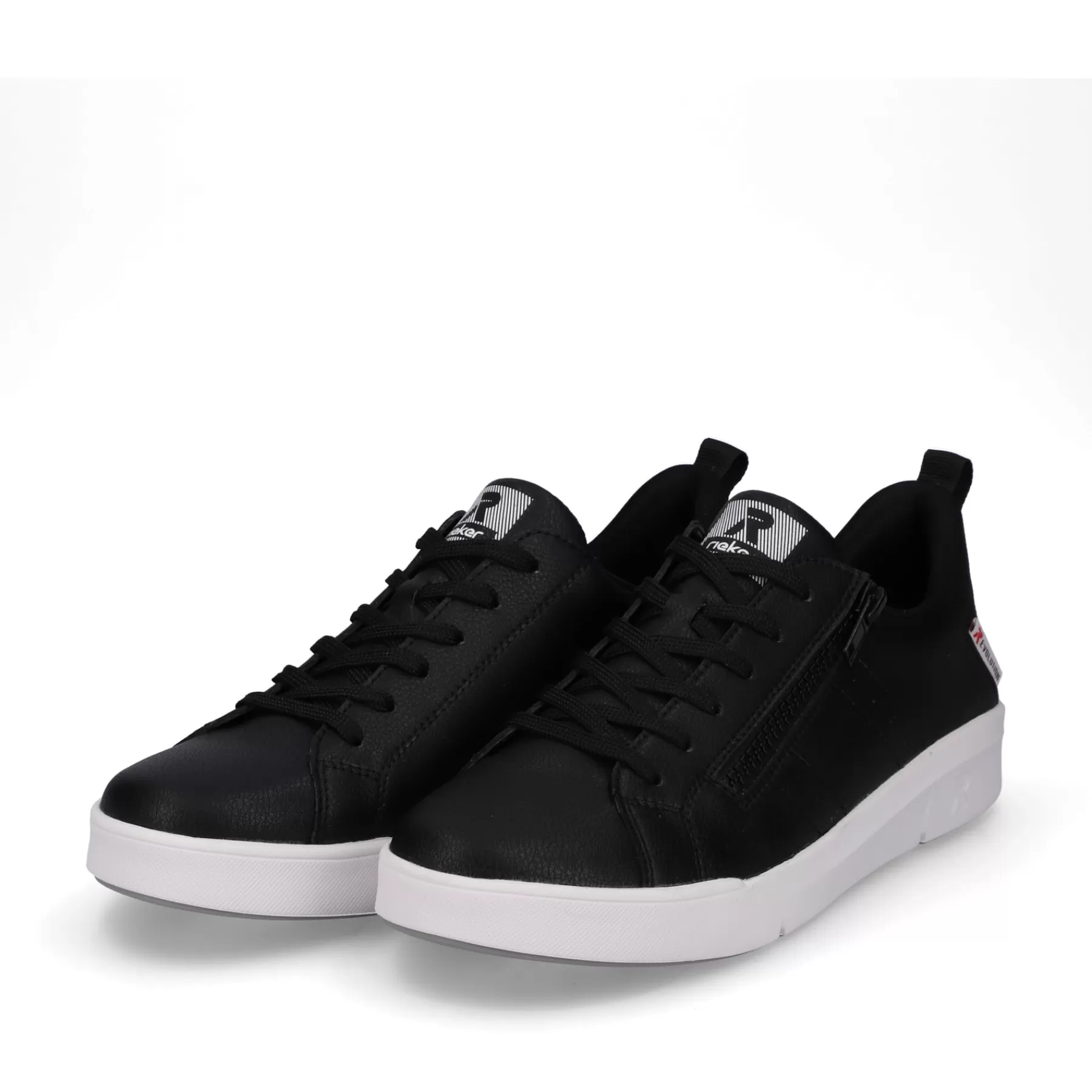 Cheap Damskie Tenisowki , Niskie, W Kolorze Glebokiej Czerni Damski Trampki