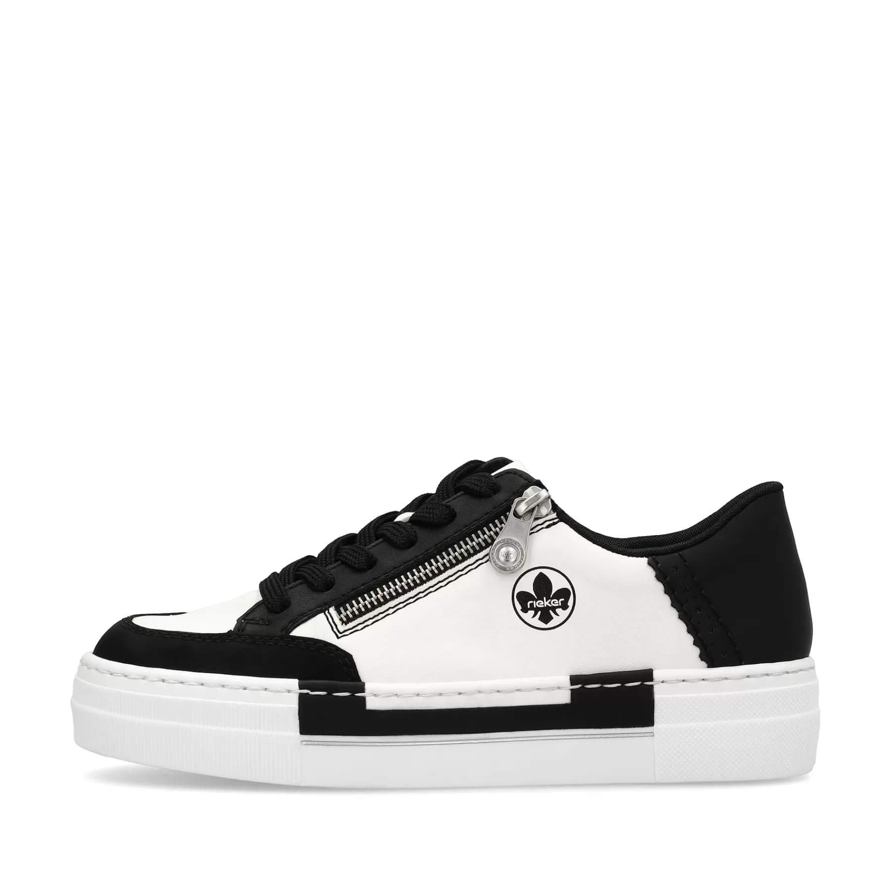 Shop Damskie Tenisowki O Niskim Krysztalowym Kolorze Bieli I Glebokiej Czerni Damski Trampki