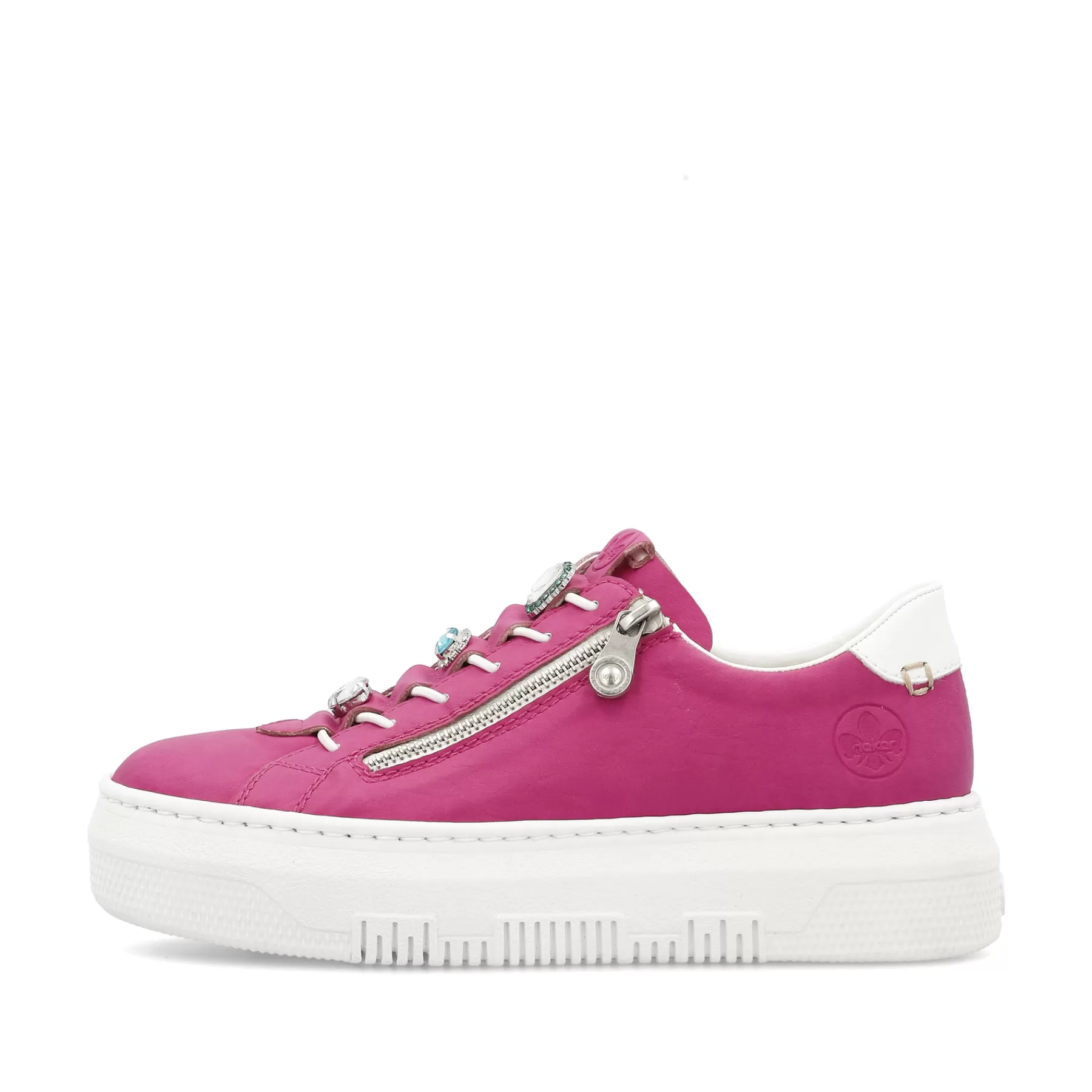 Sale Damskie Tenisowki W Kolorze Krwistego Rozu Damski Kolorowe Style