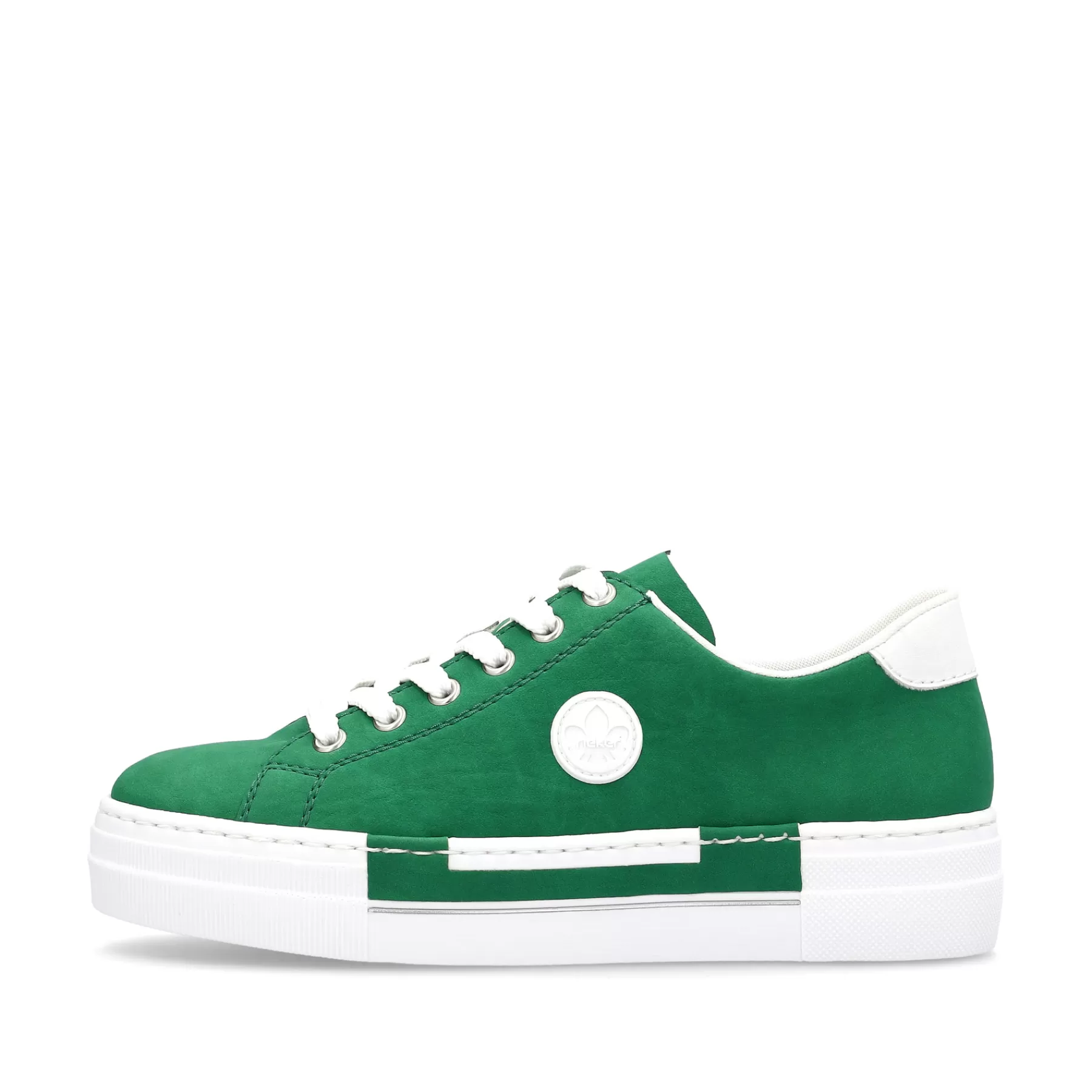Clearance Damskie Tenisowki W Kolorze Trawiasto-Zielonej Damski Kolorowe Style