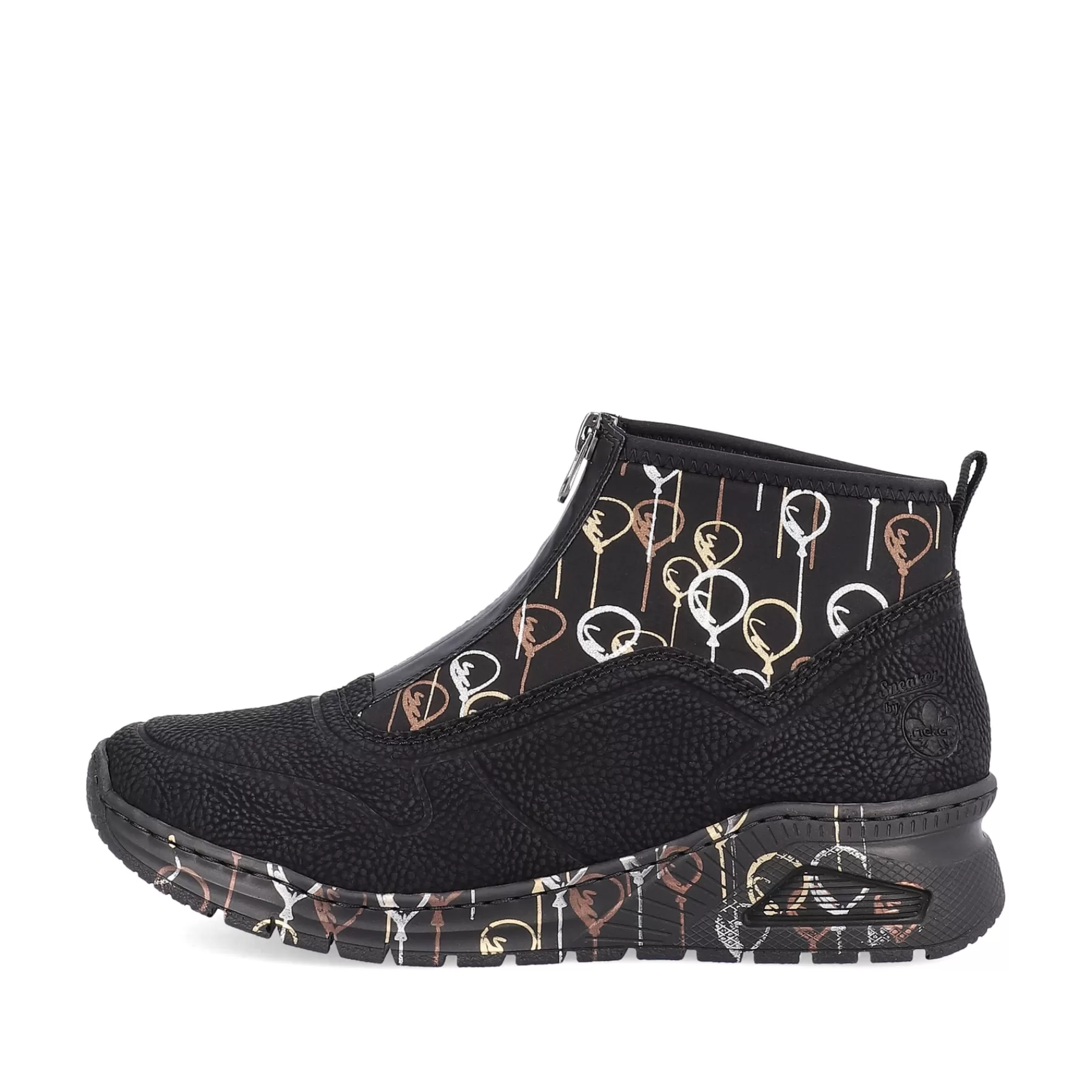 Fashion Damskie Tenisowki , Wysokie, Miejskie, Czarne Damski Trampki