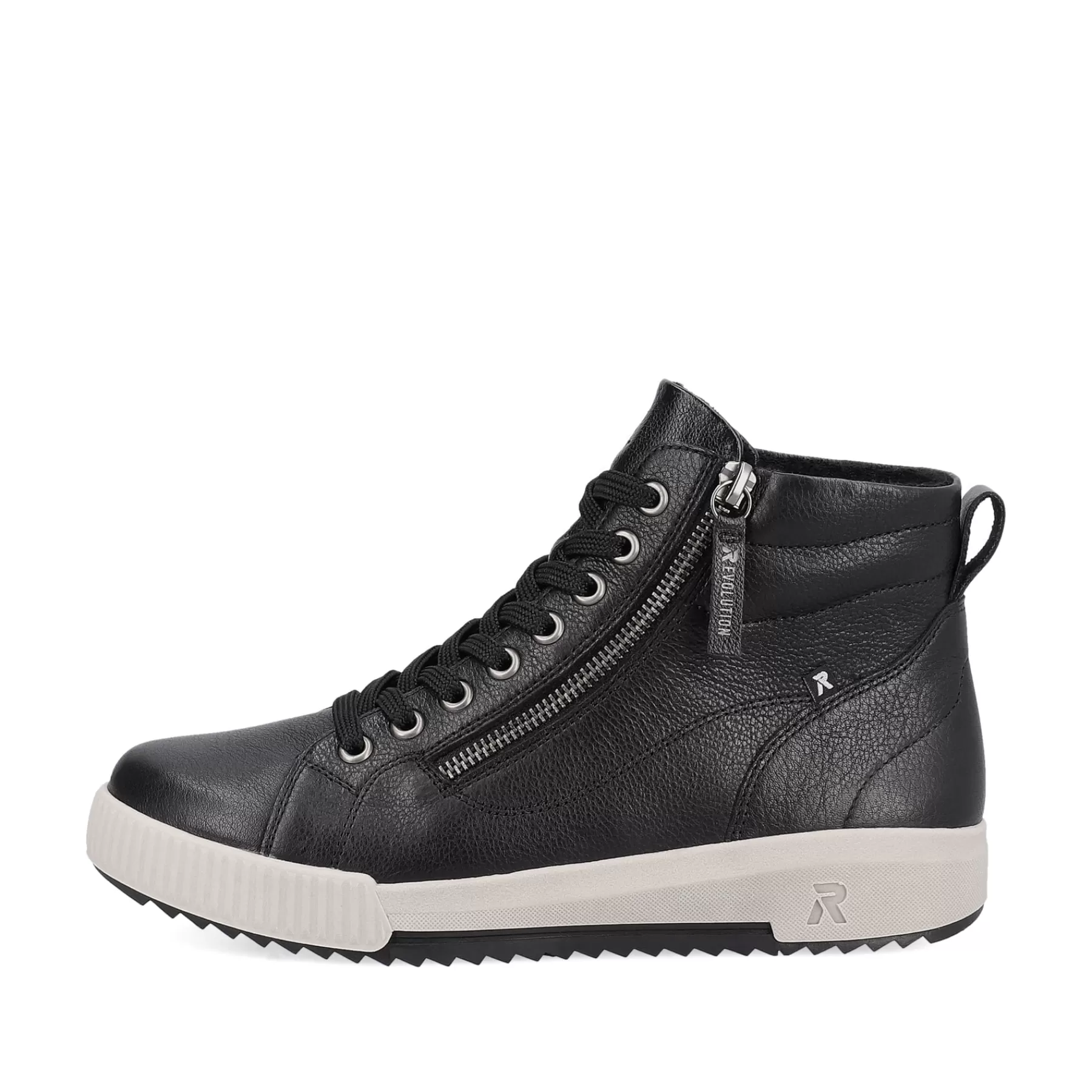 Cheap Damskie Tenisowki , Wysokie, Stalowe, Czarne Damski Trampki