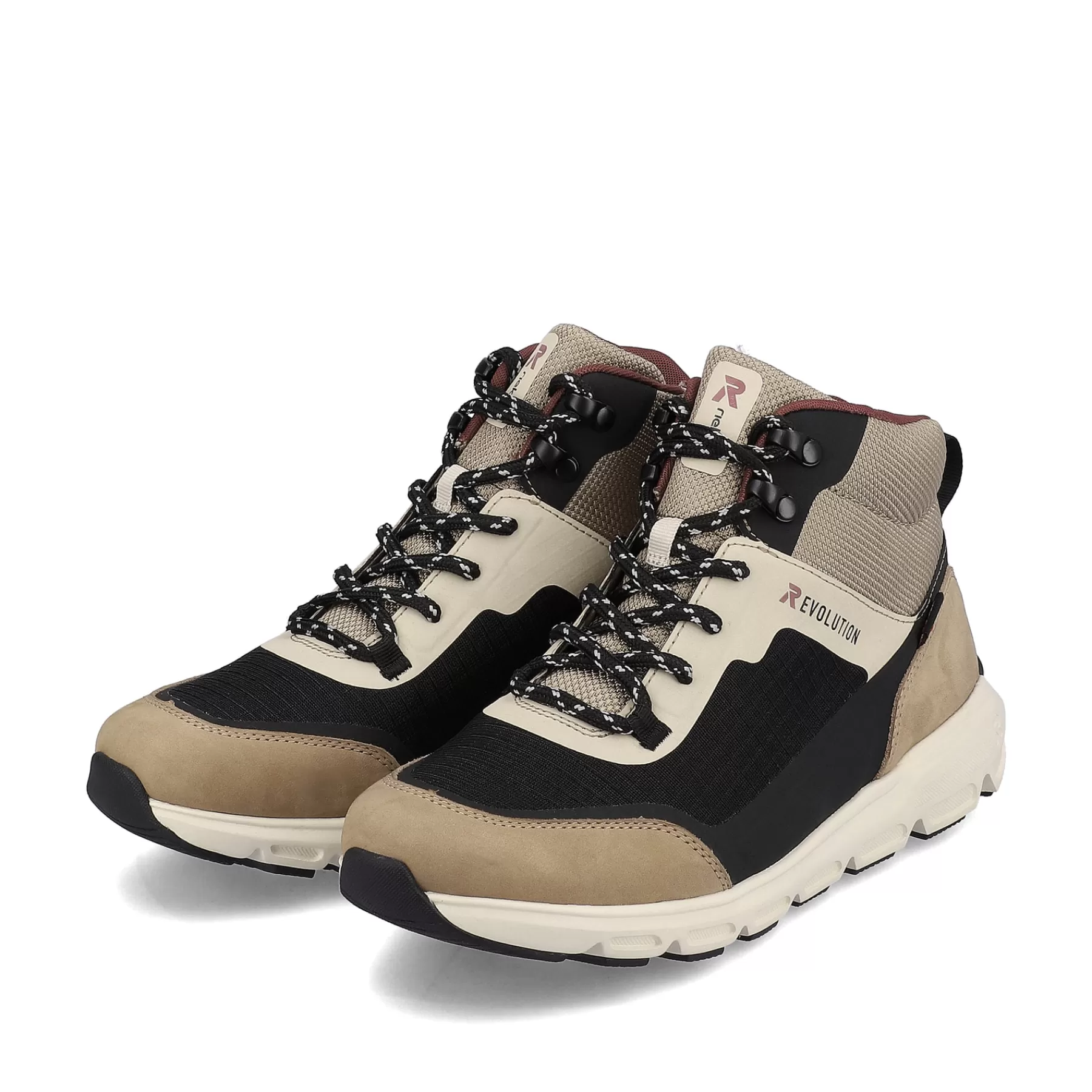 Best Sale Damskie Tenisowki Wysokie Hazel-Wood Black Damski Trampki