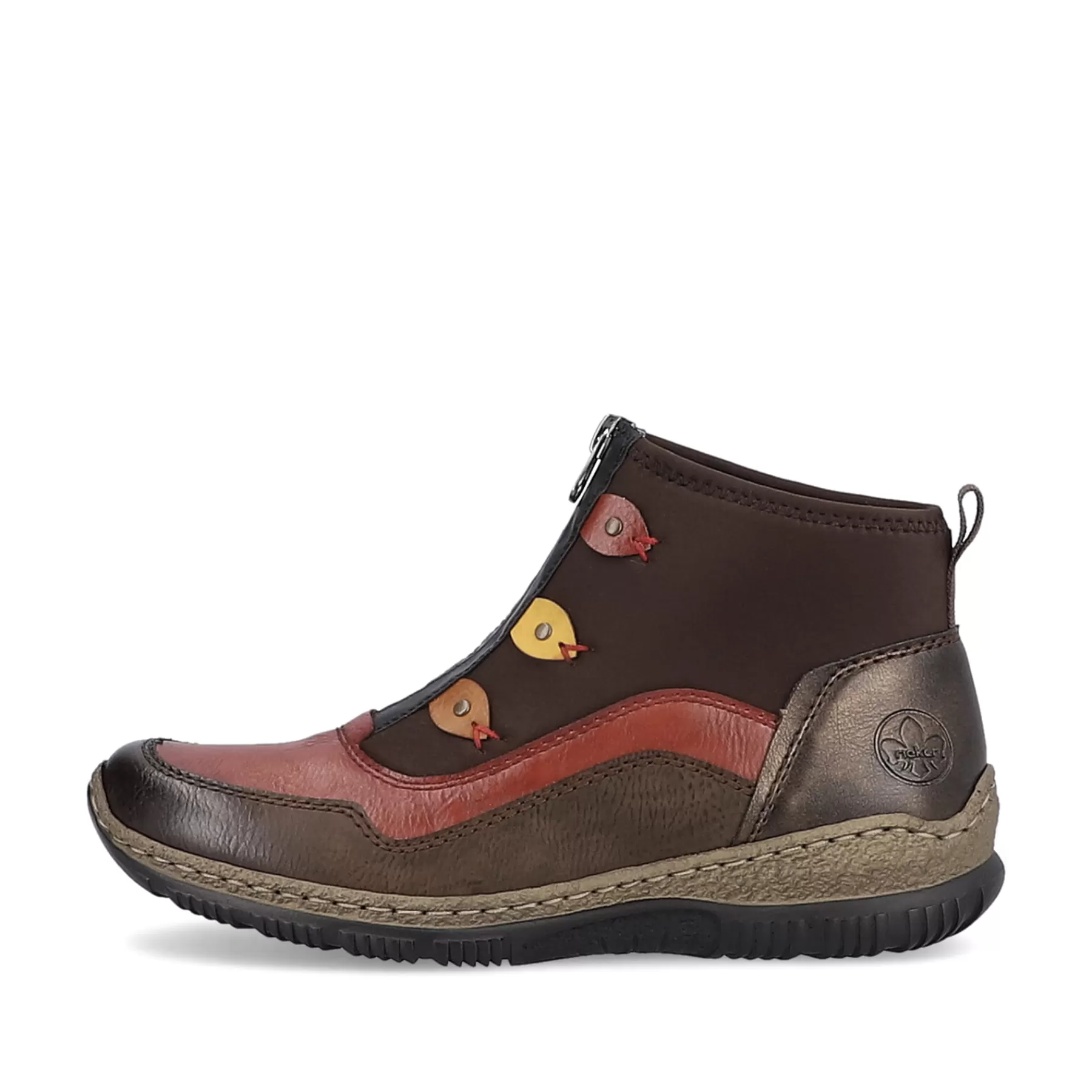 Shop Kapcie Damskie W Kolorze Czarno-Winnym Damski Niskie Buty I Kapcie