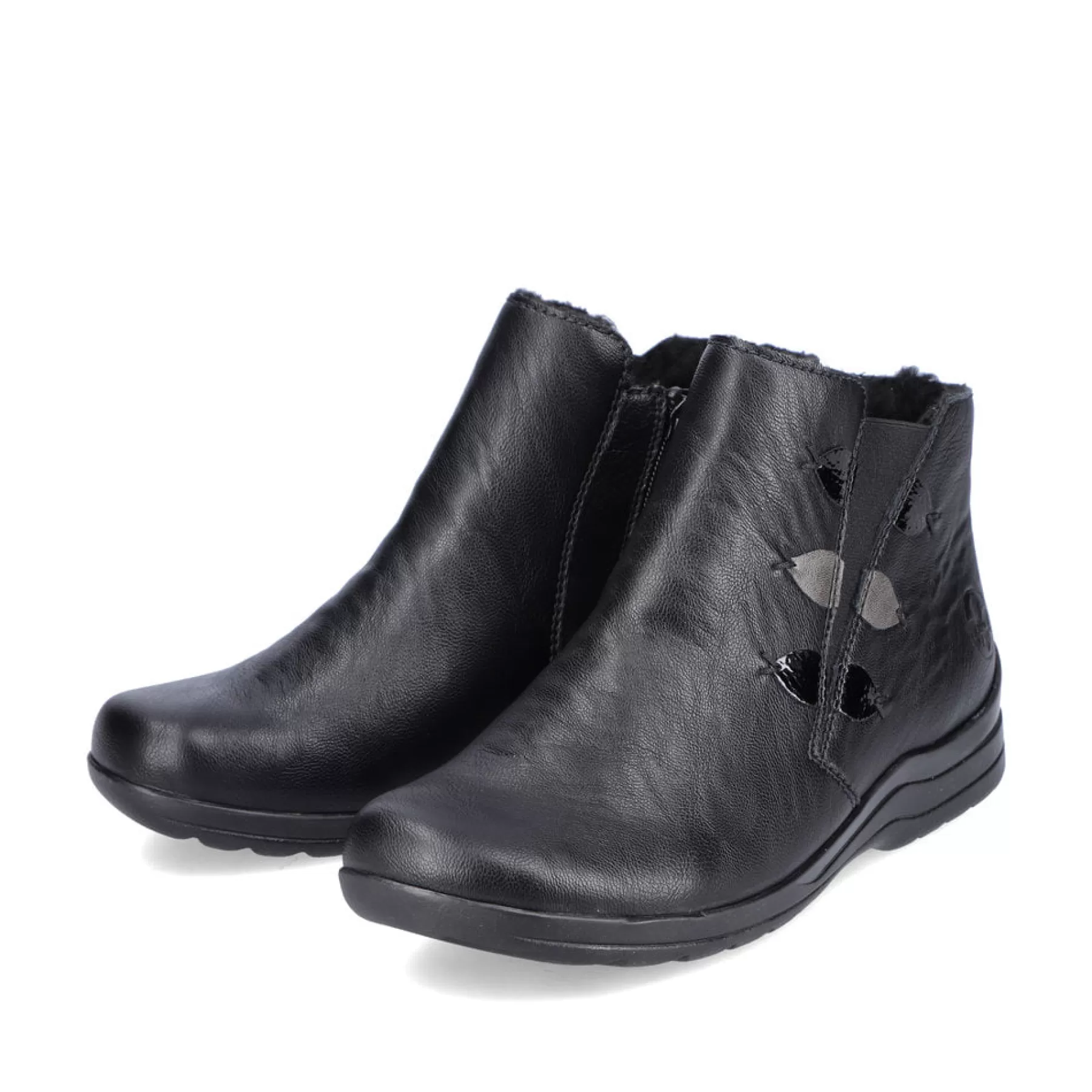 Flash Sale Kapcie Damskie W Kolorze Czarnym, Blyszczacym Damski Niskie Buty I Kapcie