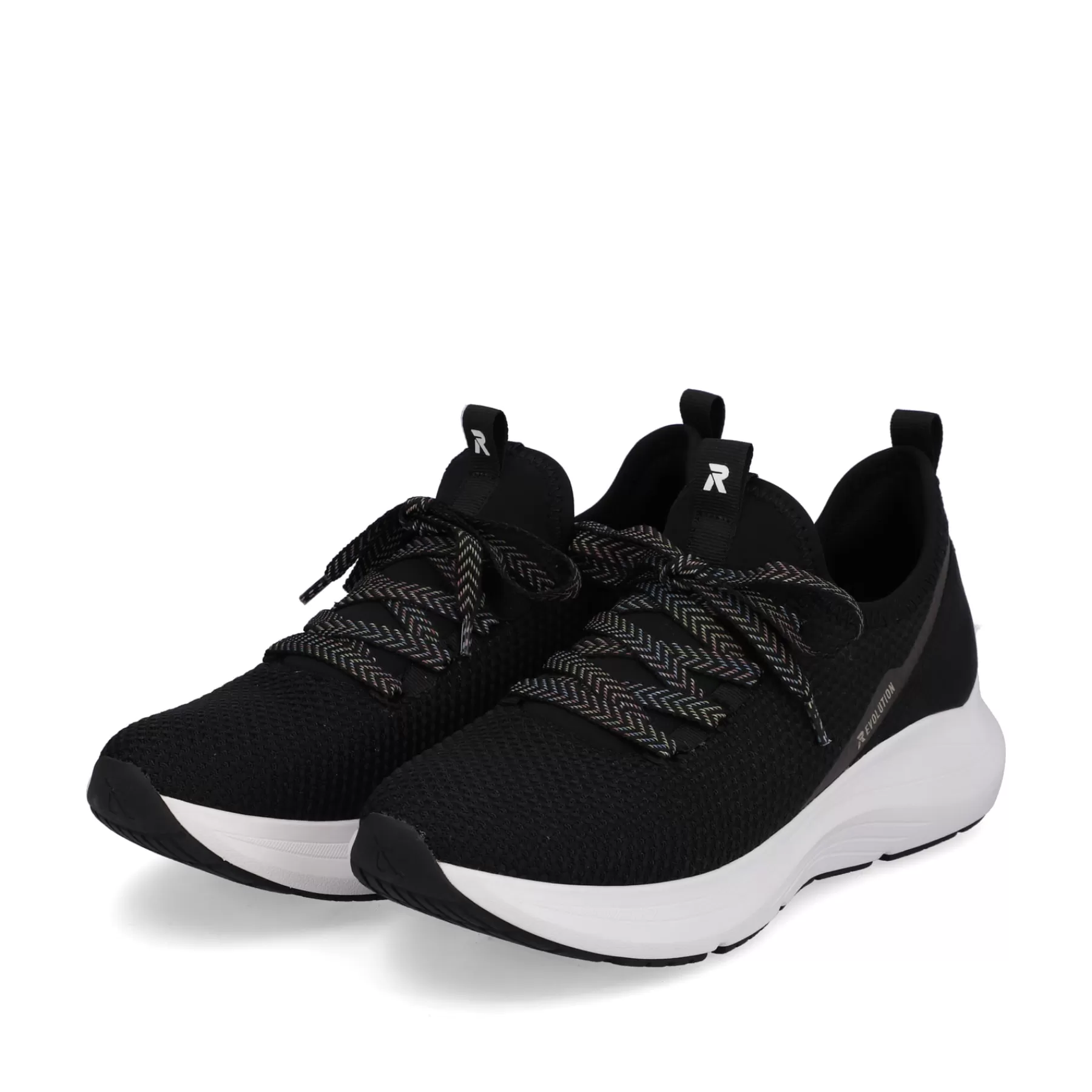 Store Kapcie Damskie W Kolorze Glebokiej Czerni Damski Niskie Buty I Kapcie