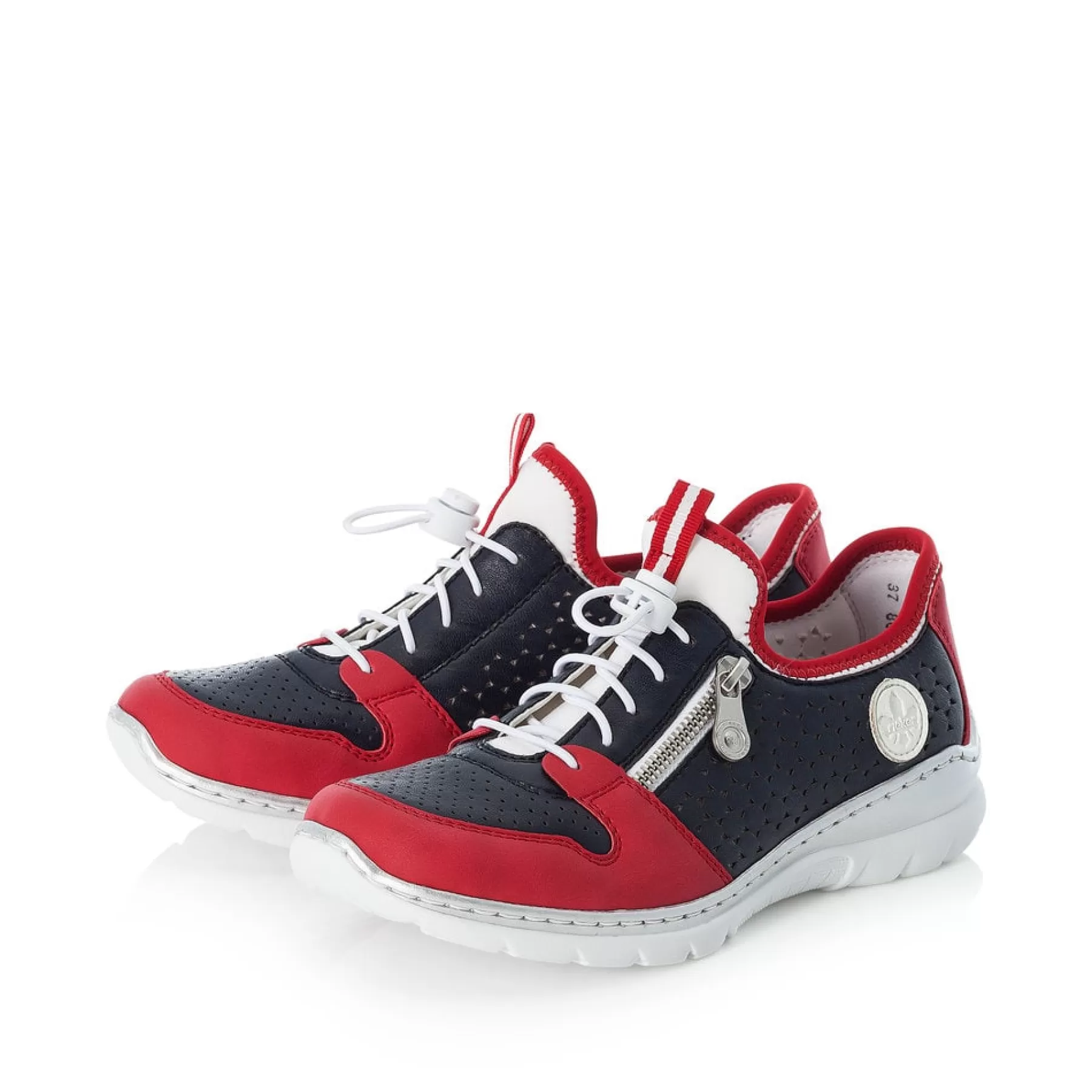 Flash Sale Kapcie Damskie W Kolorze Granatowo-Ognistym Damski Niskie Buty I Kapcie