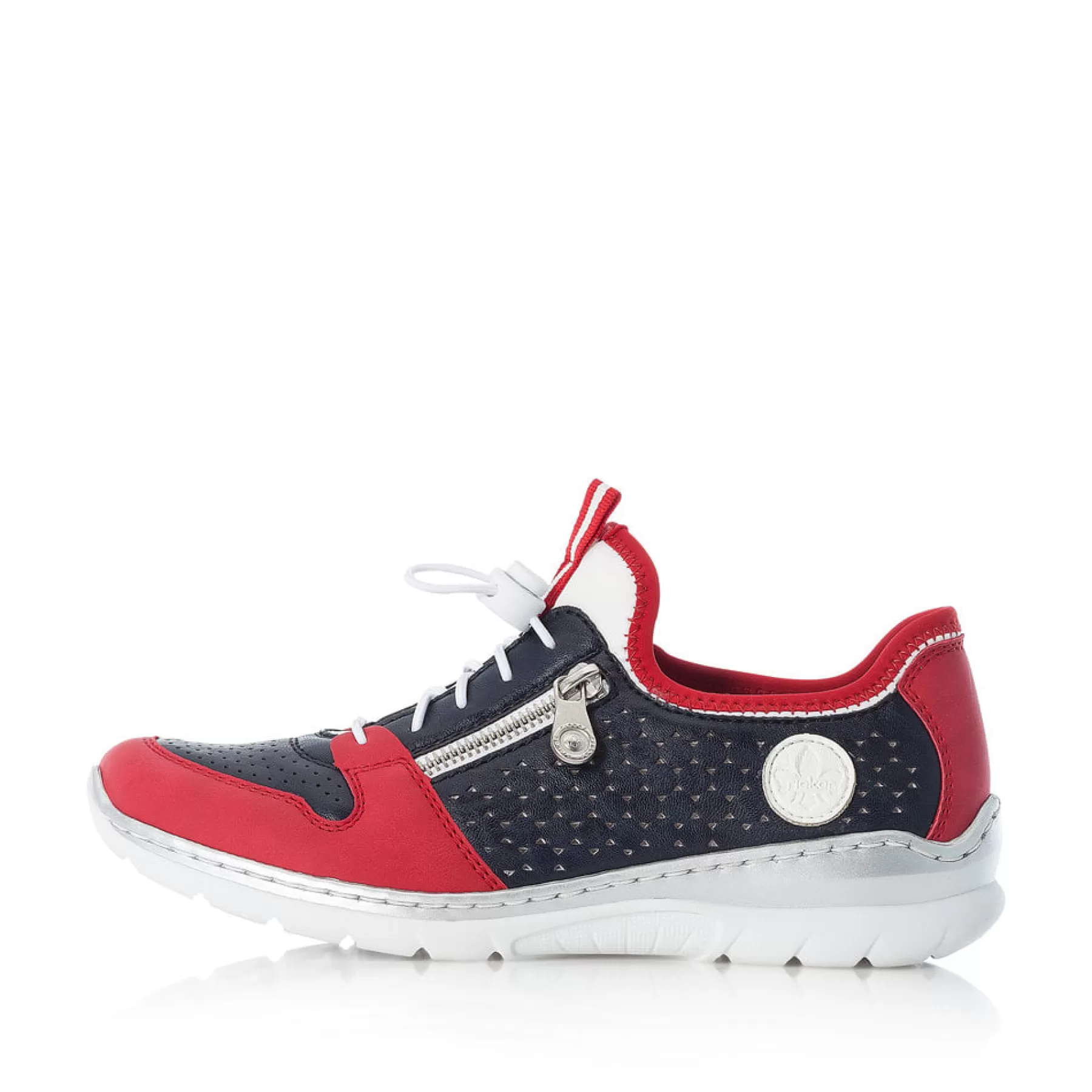 Flash Sale Kapcie Damskie W Kolorze Granatowo-Ognistym Damski Niskie Buty I Kapcie