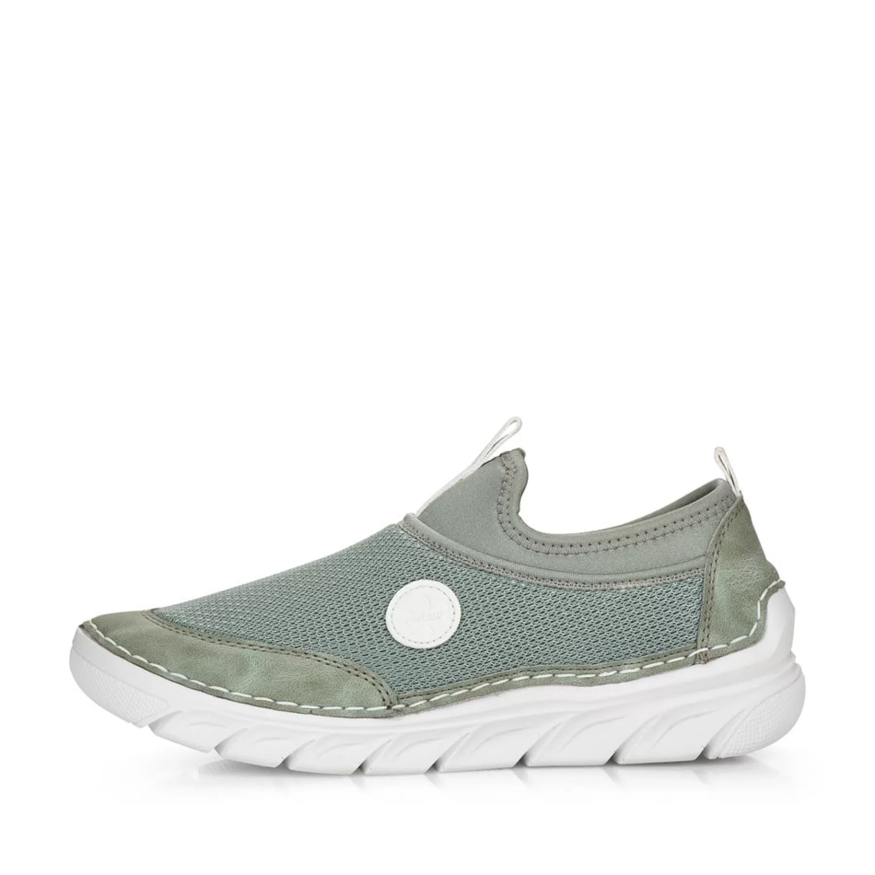 Outlet Kapcie Damskie W Kolorze Mietowo-Zielonym Damski Niskie Buty I Kapcie