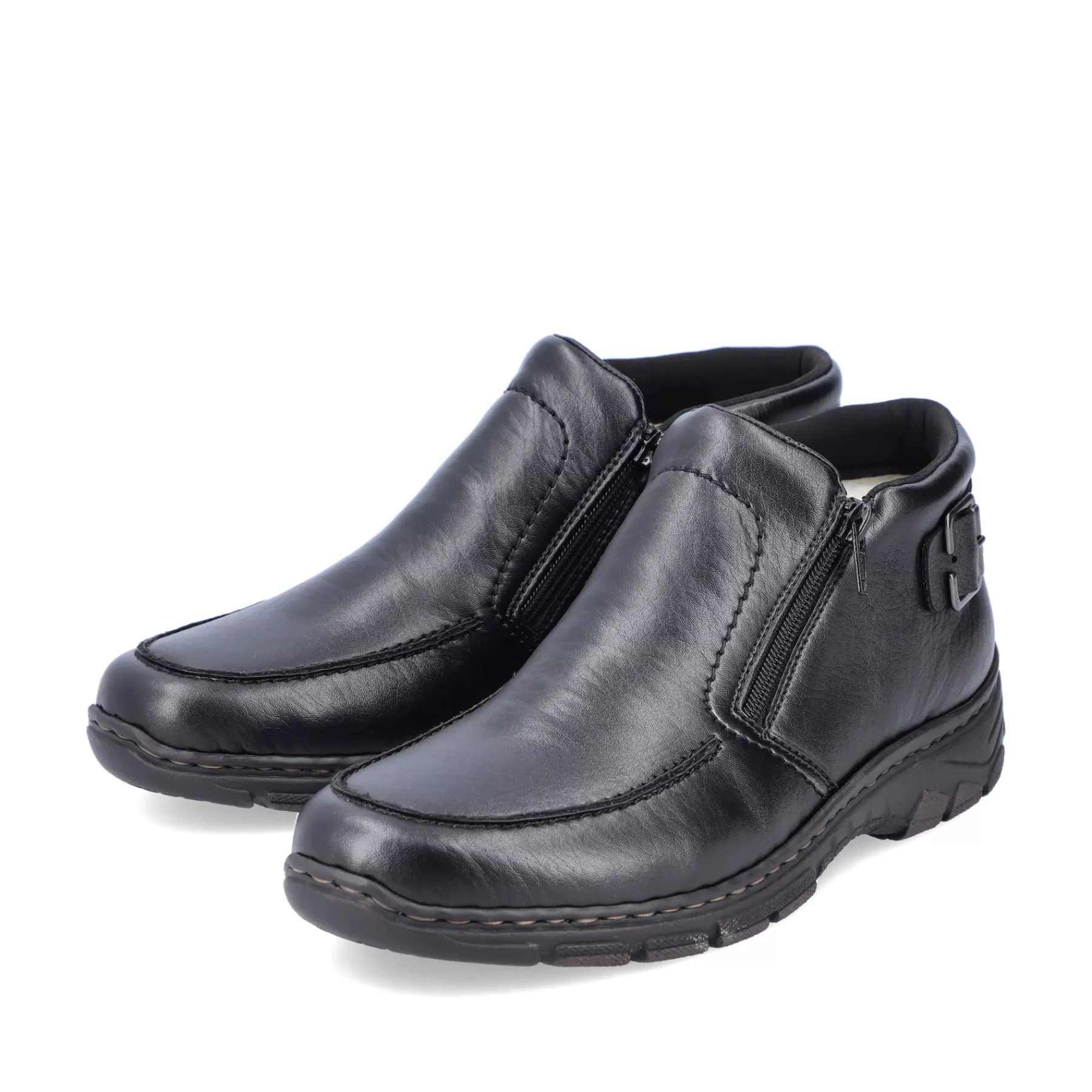 Clearance Kapcie Meskie W Kolorze Czarnym, Blyszczacym Meskie Niskie Buty I Kapcie