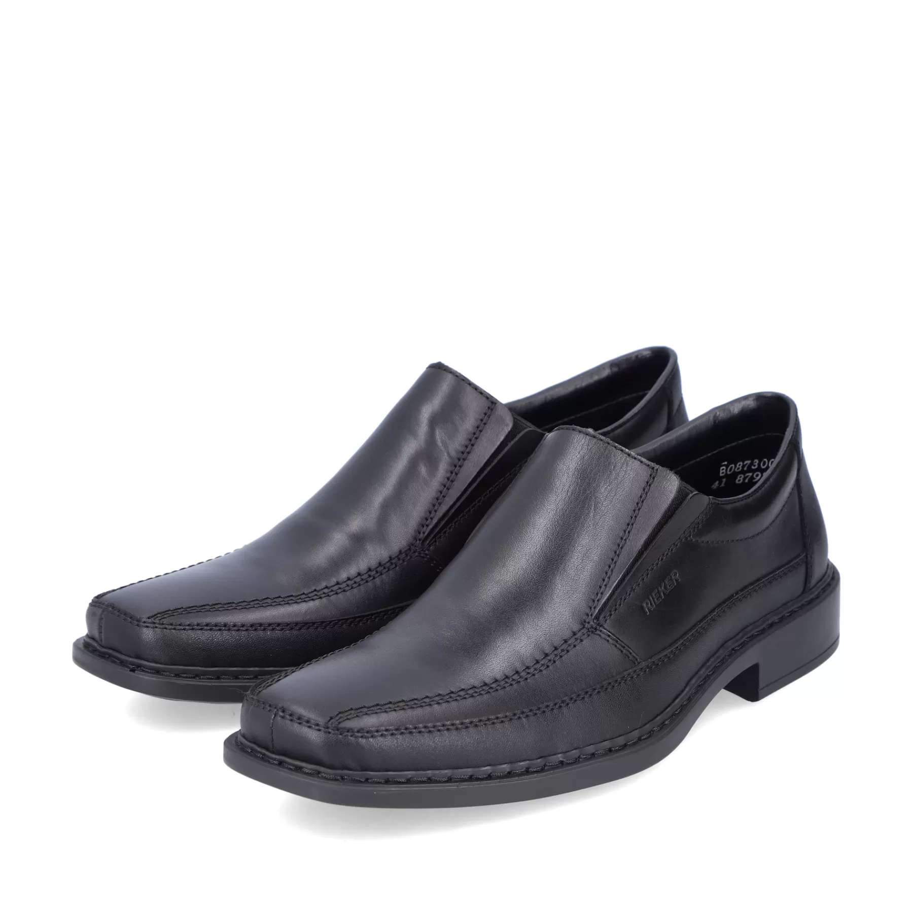 Outlet Kapcie Meskie W Kolorze Czarnym, Blyszczacym Meskie Buty Biznesowe