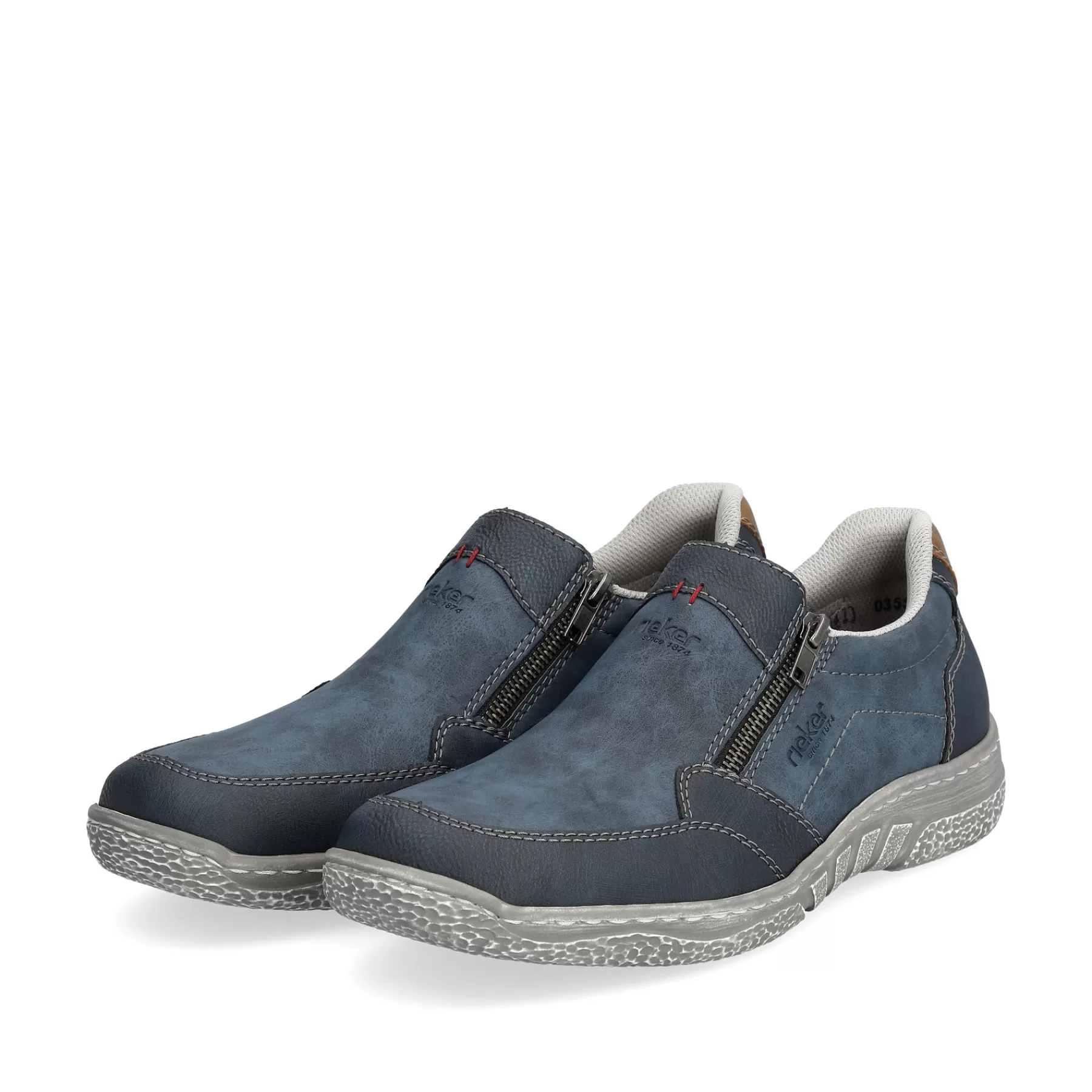Clearance Kapcie Meskie W Kolorze Niebiesko-Szarym Meskie Niskie Buty I Kapcie