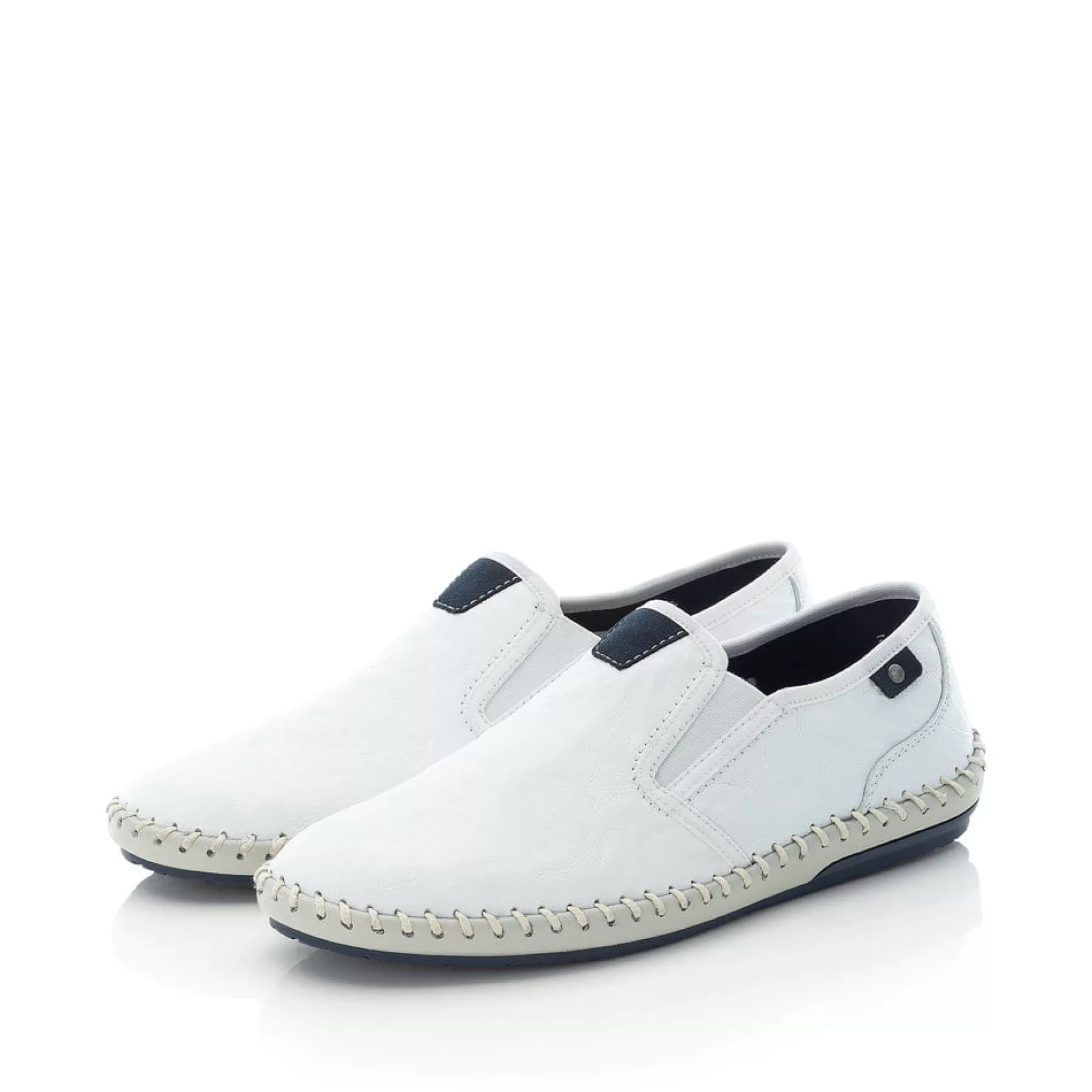 Flash Sale Kapcie Meskie W Kolorze Perlowo-Bialym Meskie Niskie Buty I Kapcie