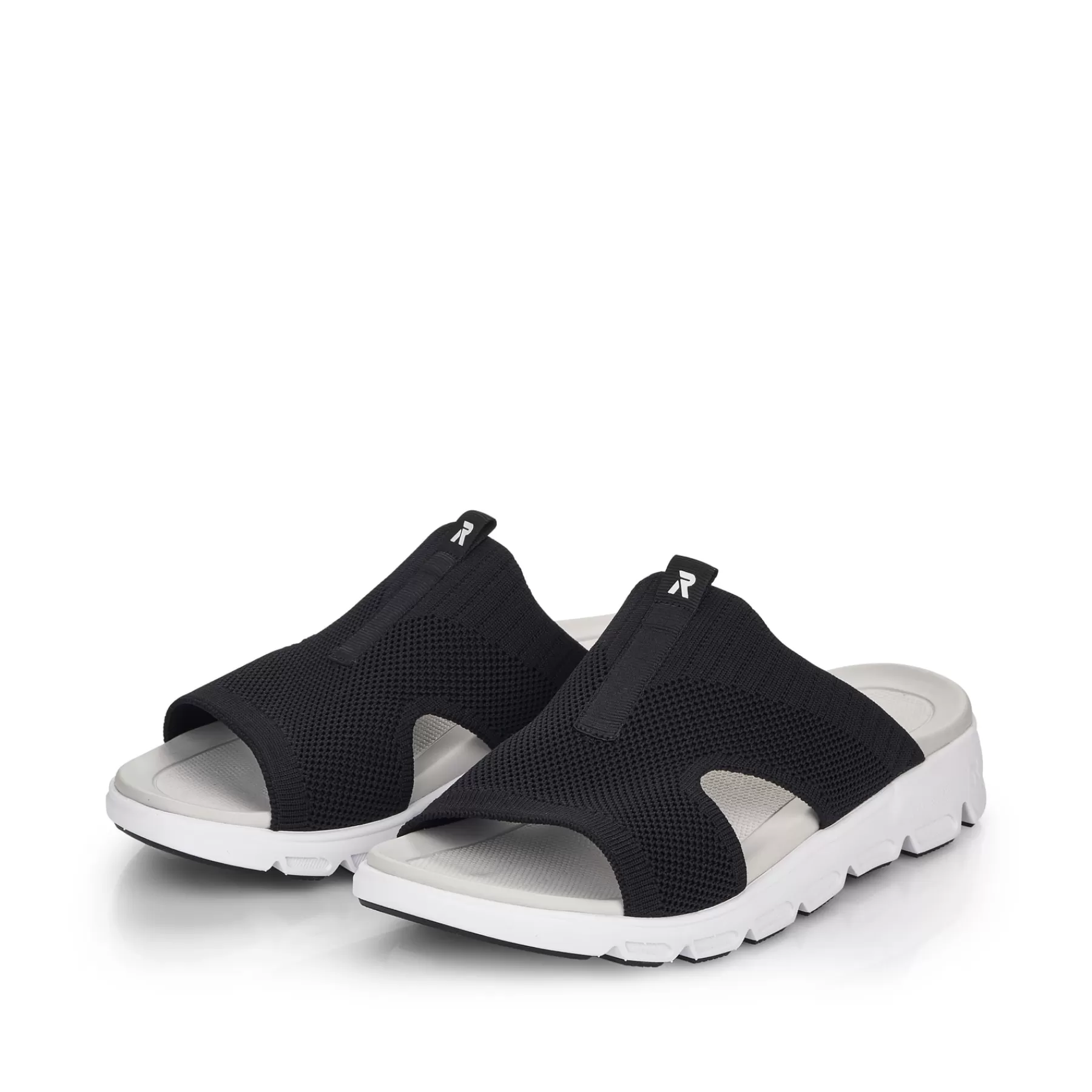Outlet Klapki Damskie Deep Black Damski Klapki I Kapcie