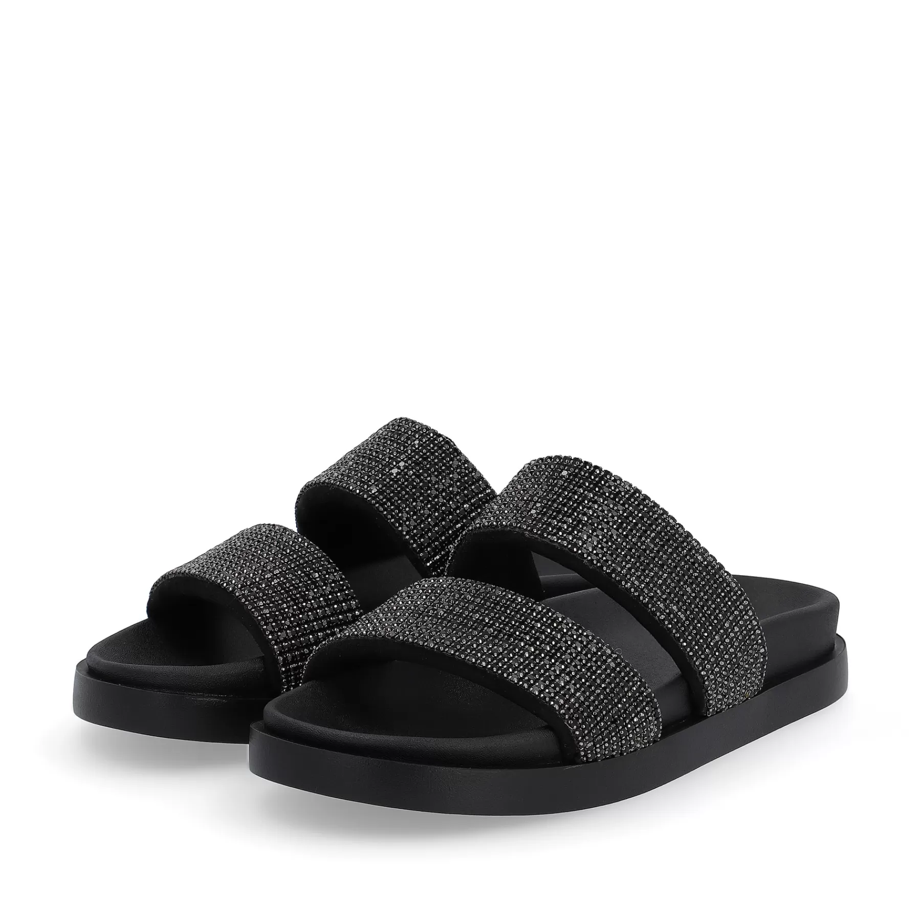 Clearance Klapki Damskie Night Black Damski Klapki I Kapcie