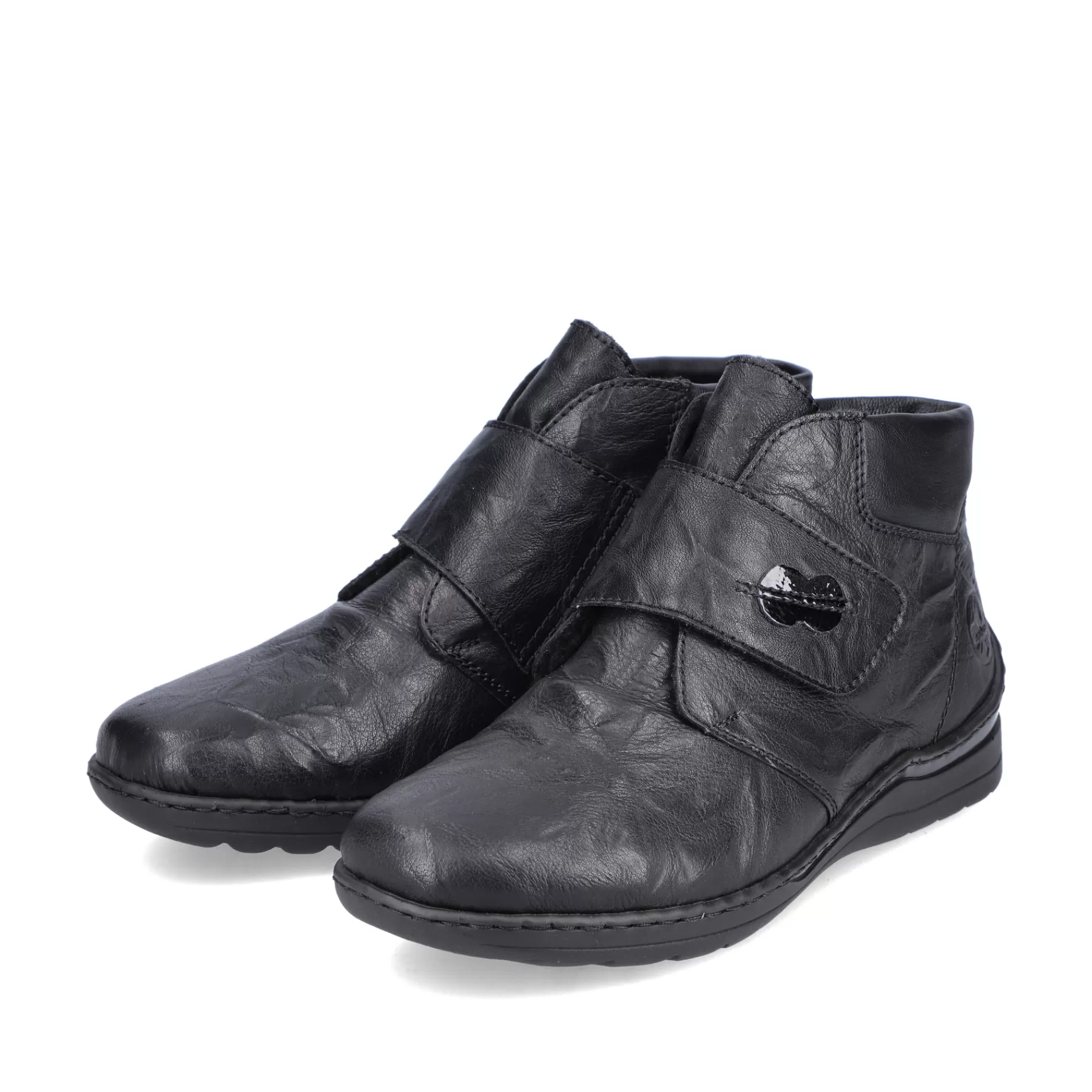 Clearance Klapki Damskie W Kolorze Kruczoczarnym Damski Niskie Buty I Kapcie