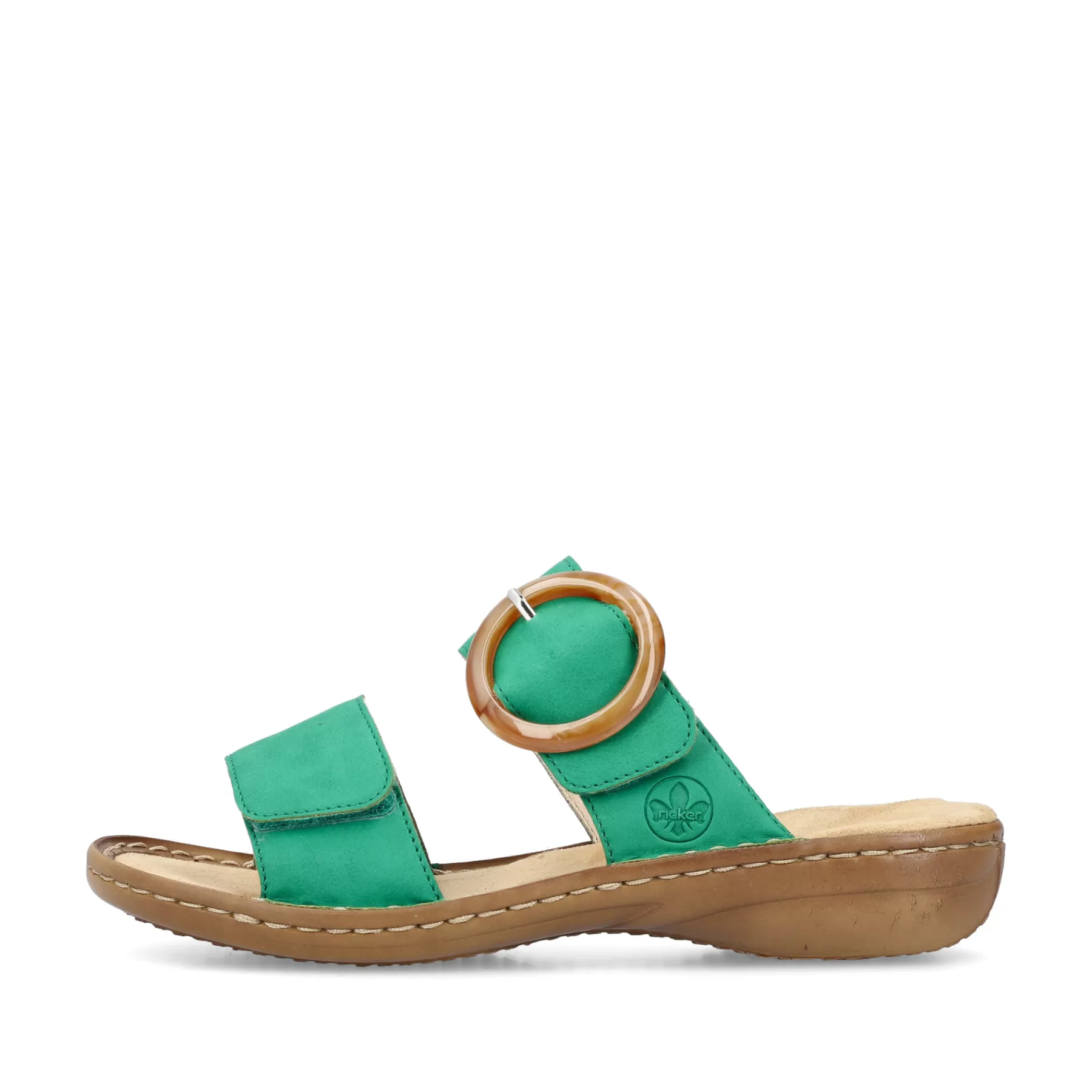 Cheap Klapki Damskie W Kolorze Trawiasto-Zielonym Damski Kolorowe Style