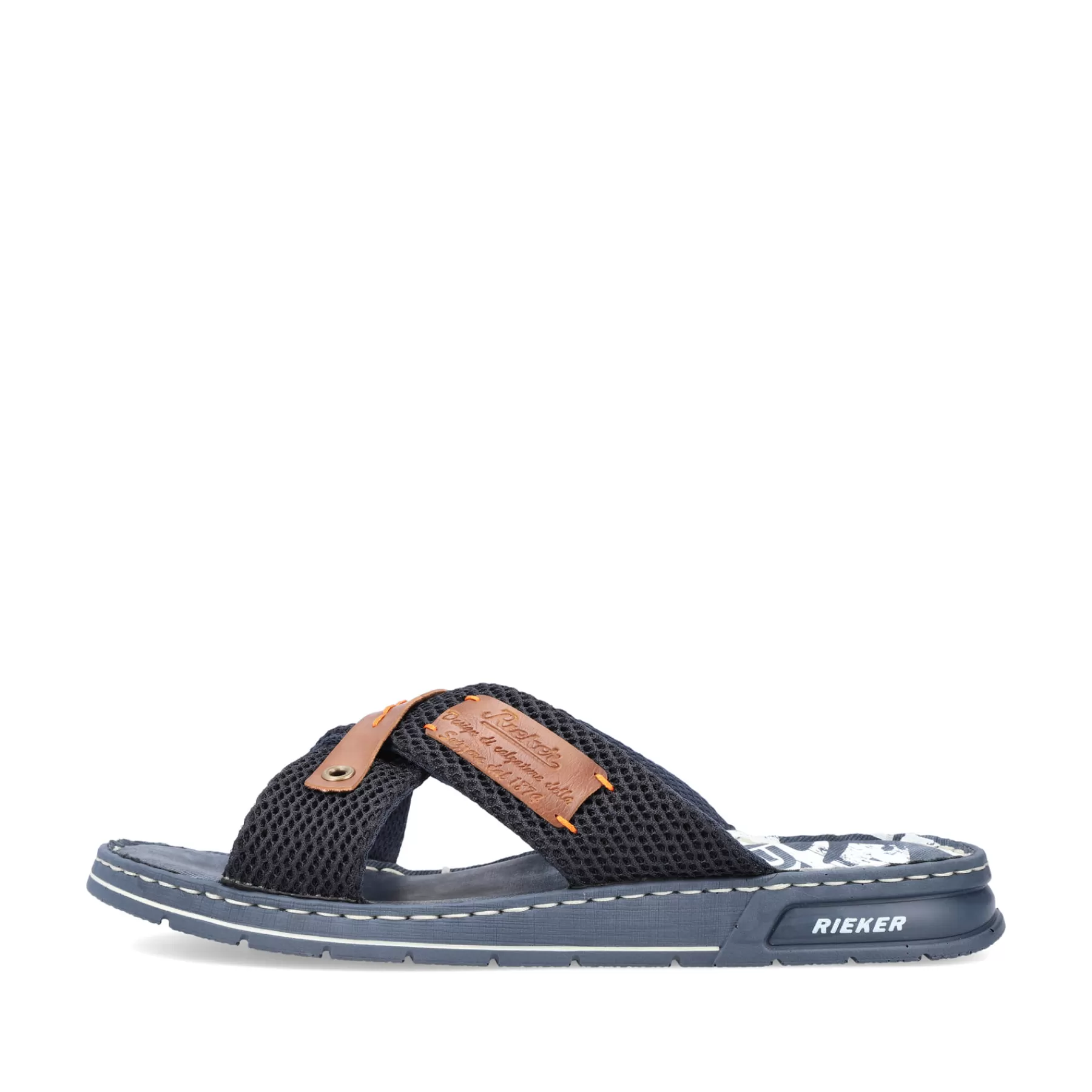 Best Sale Klapki Meskie Pacific Niebiesko-Brazowe Meskie Klapki I Kapcie