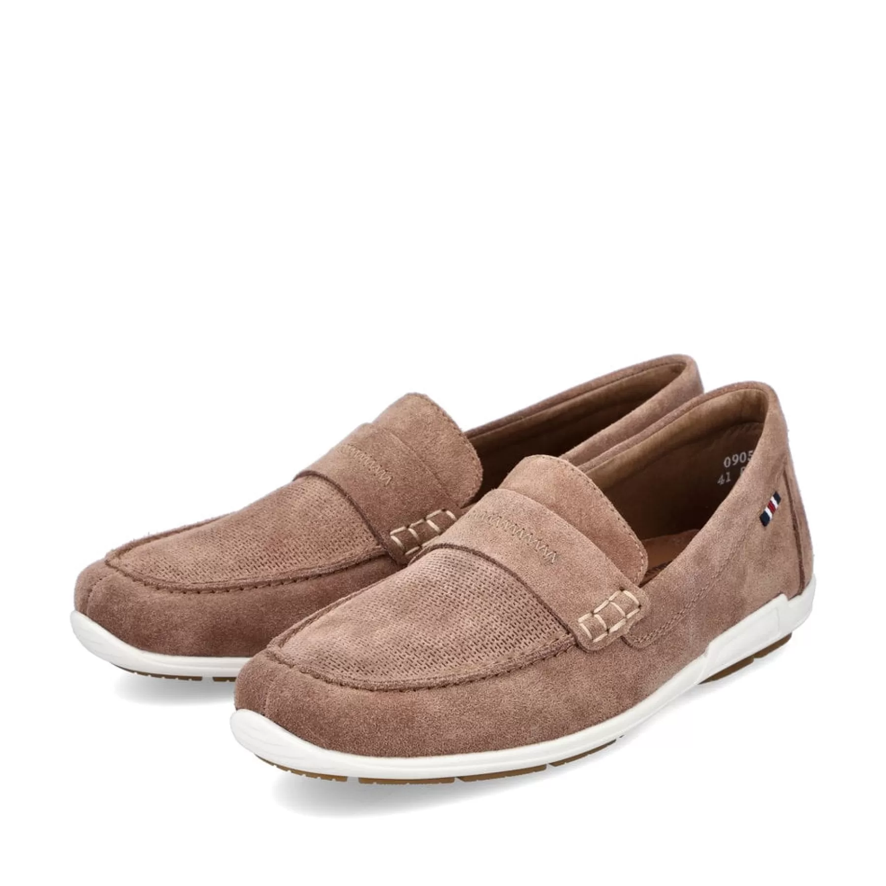 Discount Klapki Meskie W Kolorze Brazowo-Bezowym Meskie Niskie Buty I Kapcie