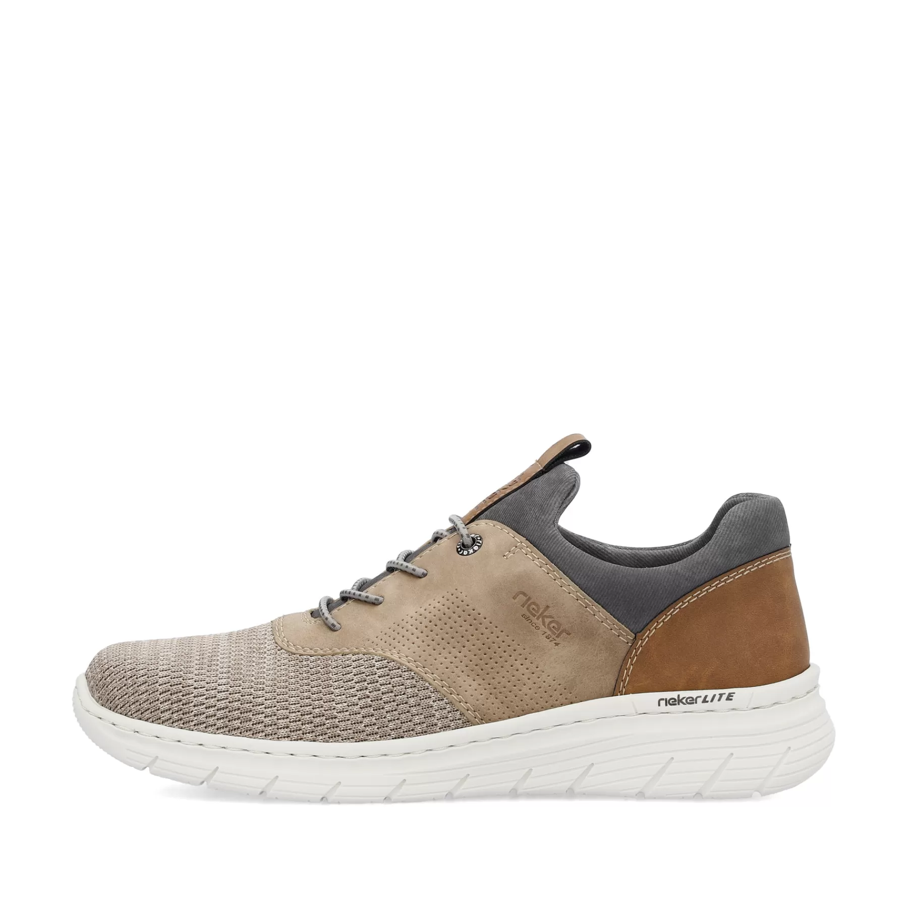 Clearance Klapki Meskie W Kolorze Brazowo-Bezowym Meskie Niskie Buty I Kapcie