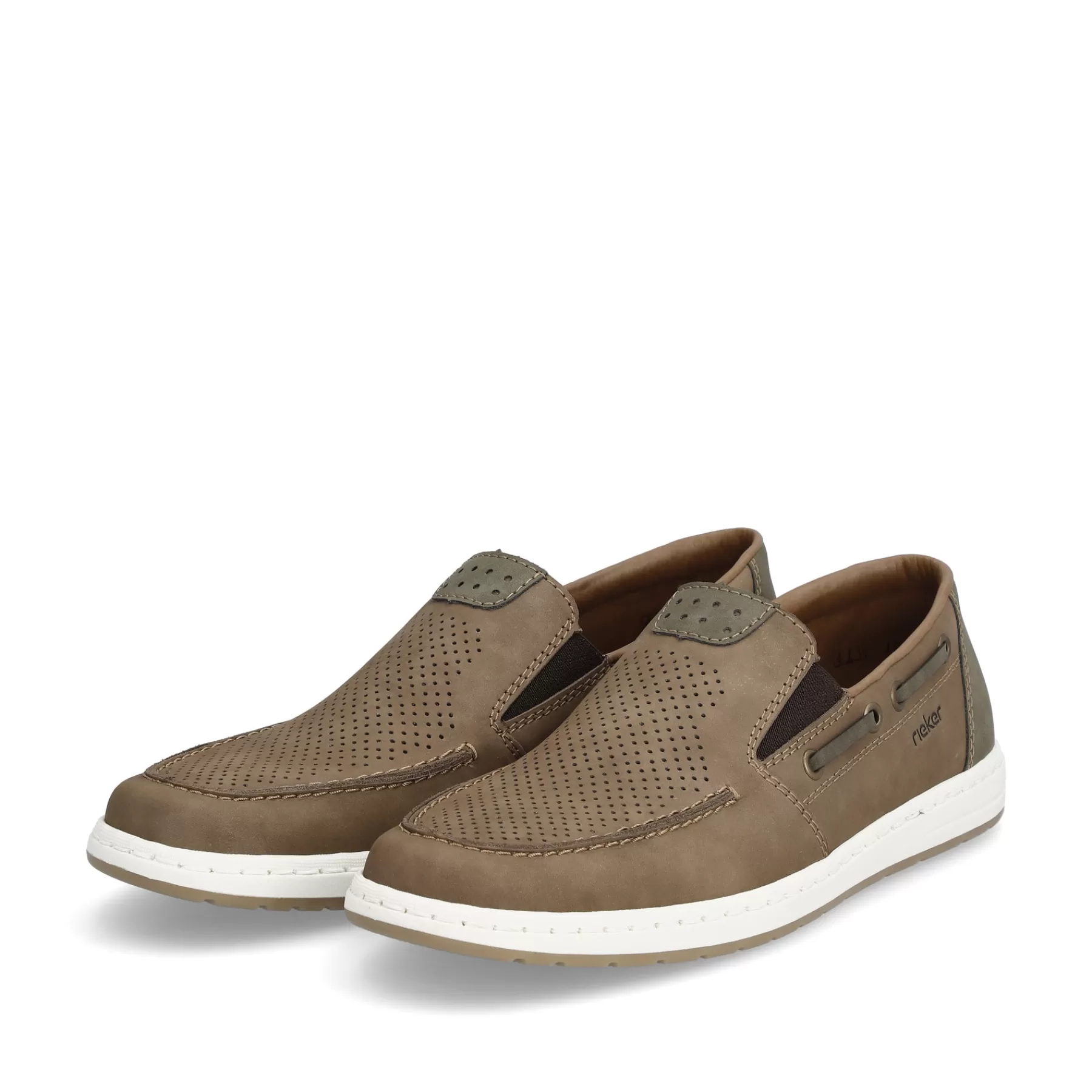 Best Sale Klapki Meskie W Kolorze Brazowo-Szarym Meskie Niskie Buty I Kapcie