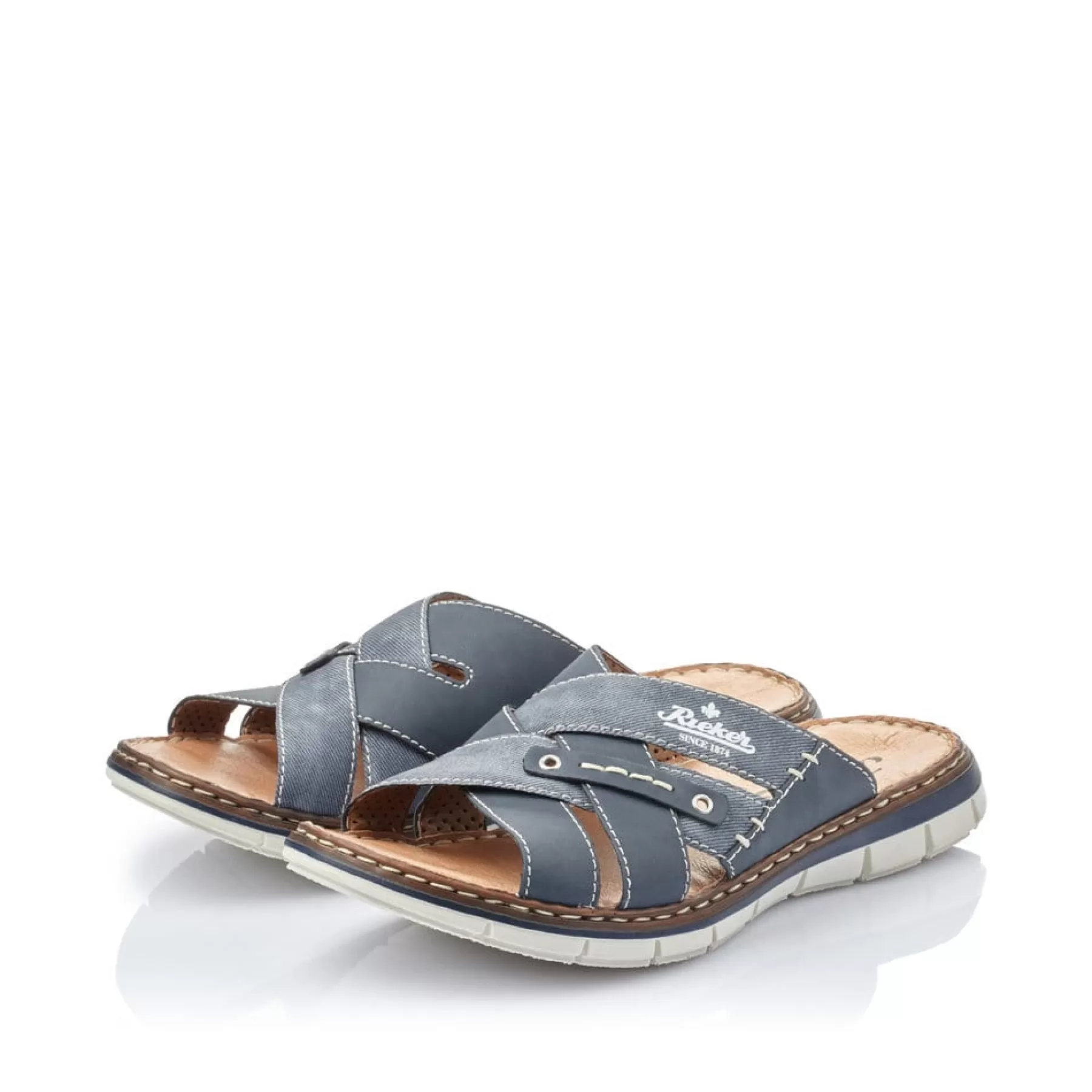 Store Klapki Meskie W Kolorze Granatowym Meskie Buty Na Lato