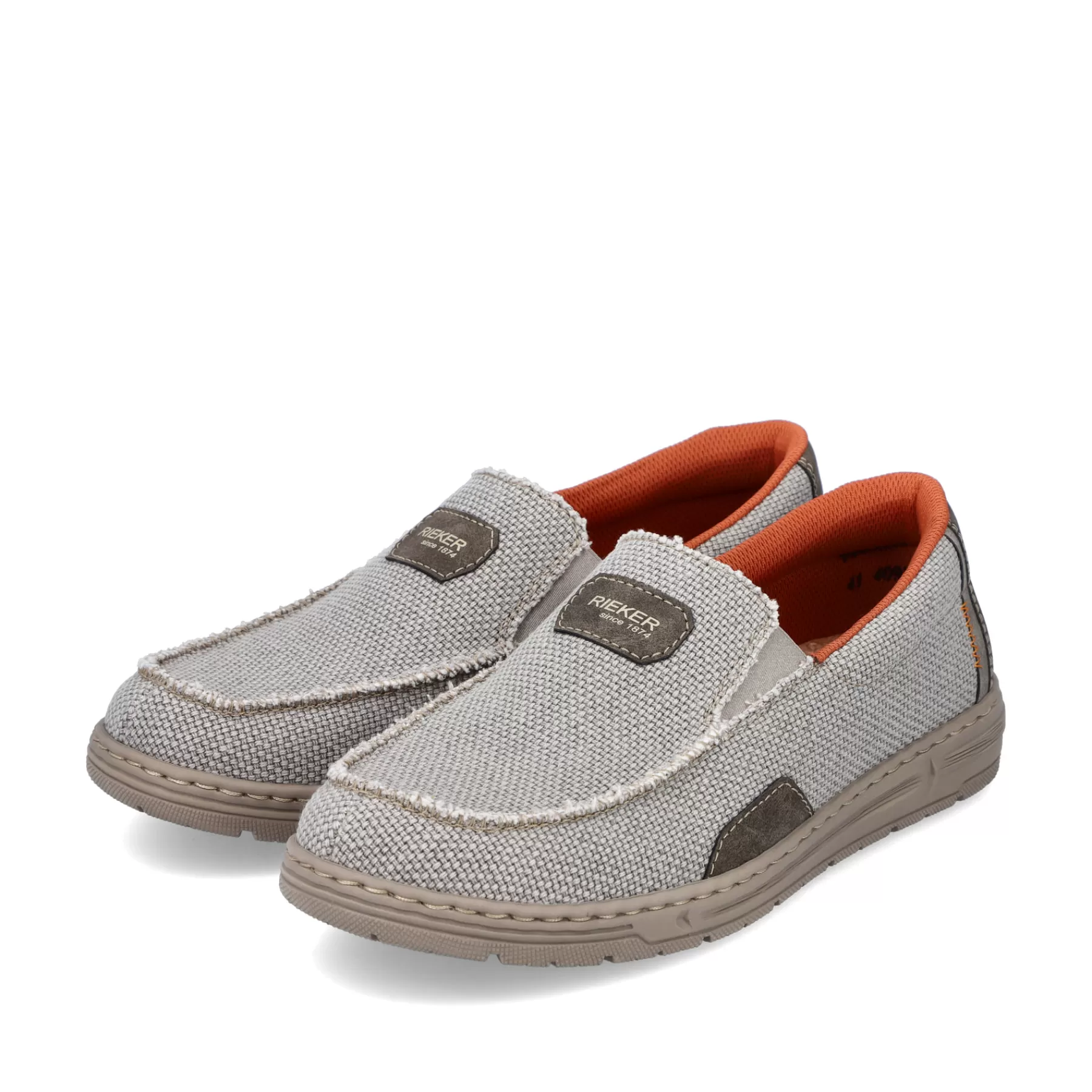 Flash Sale Klapki Meskie W Kolorze Jasnobezowo-Pomaranczowym Meskie Niskie Buty I Kapcie