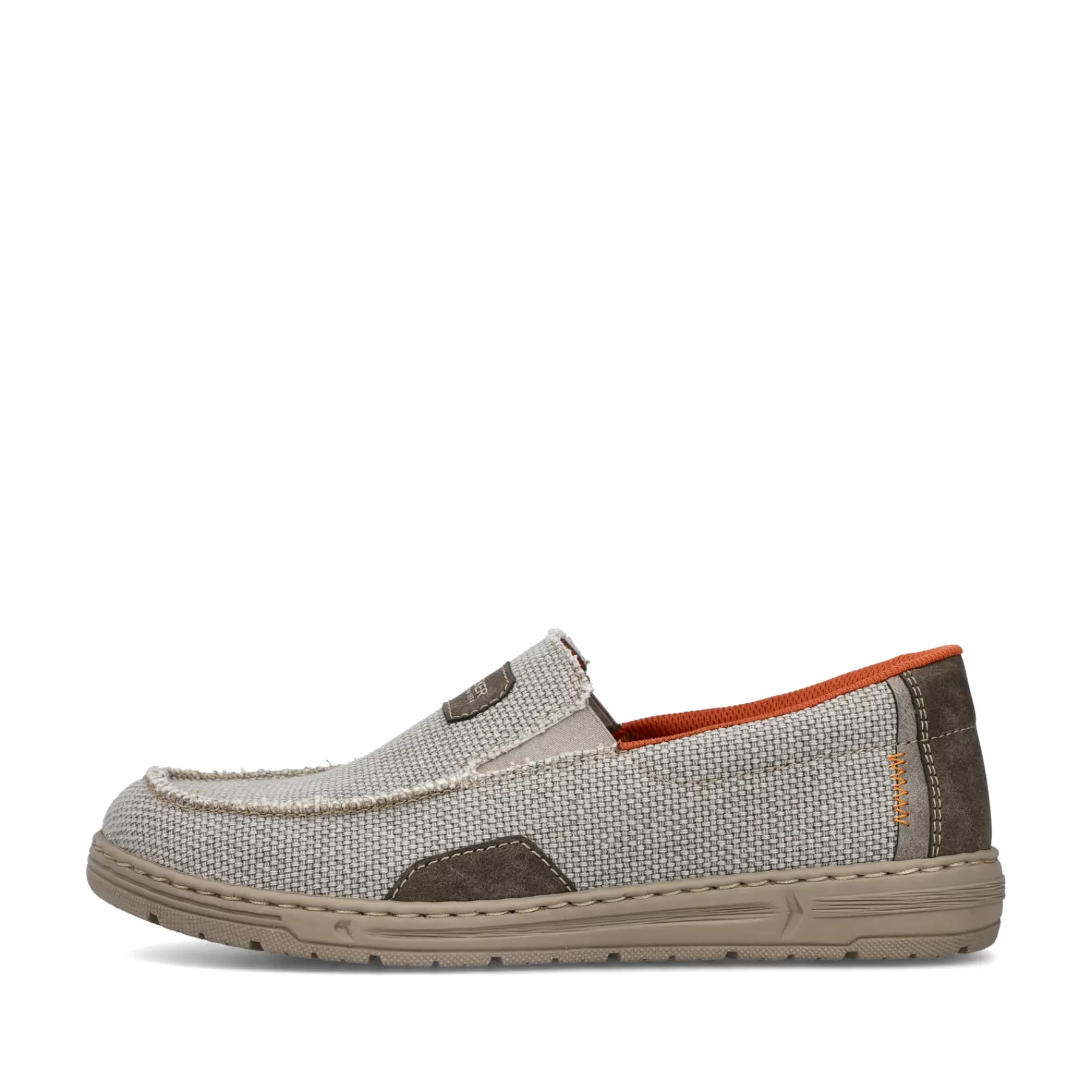 Flash Sale Klapki Meskie W Kolorze Jasnobezowo-Pomaranczowym Meskie Niskie Buty I Kapcie