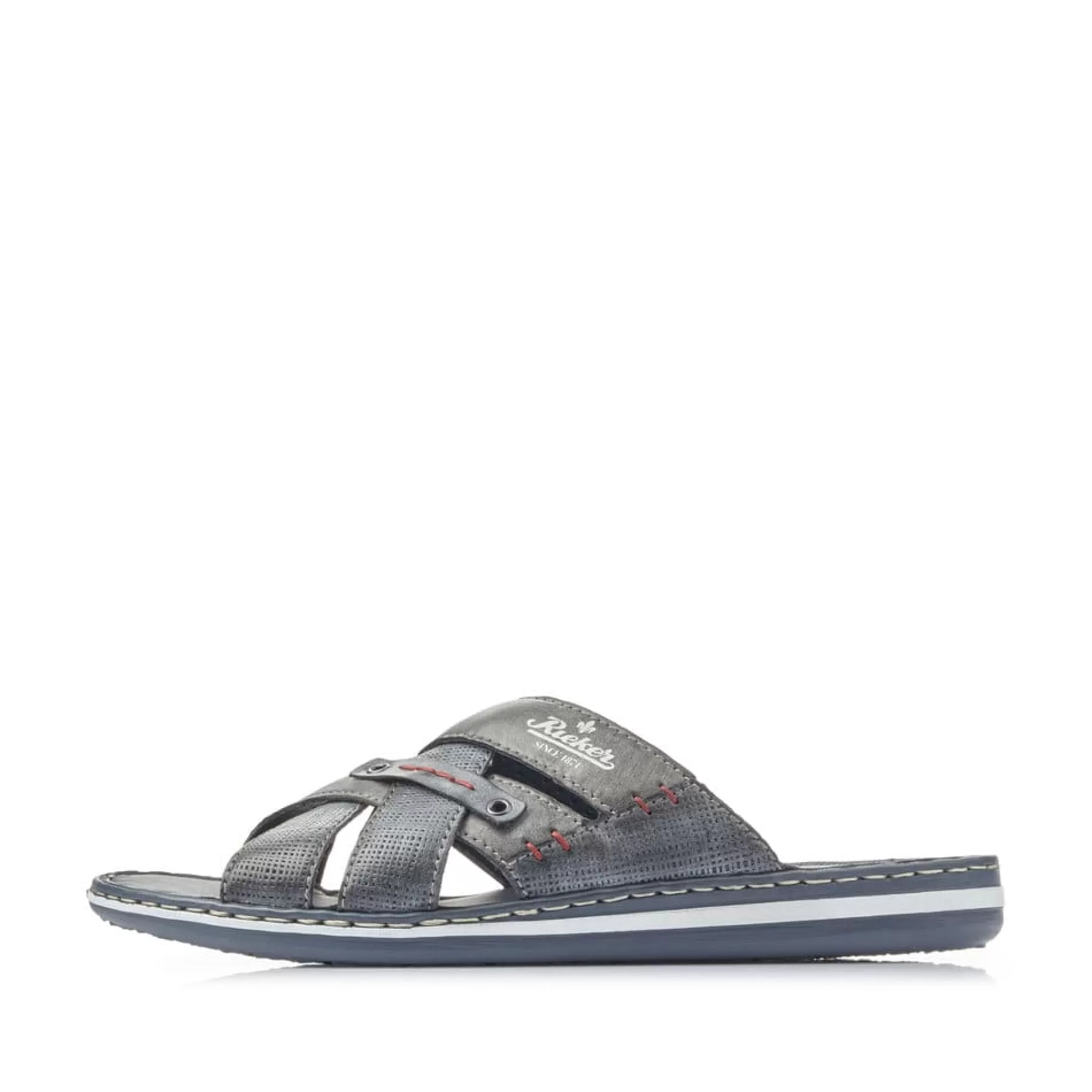 Cheap Klapki Meskie W Kolorze Niebiesko-Szarym Meskie Buty Na Lato