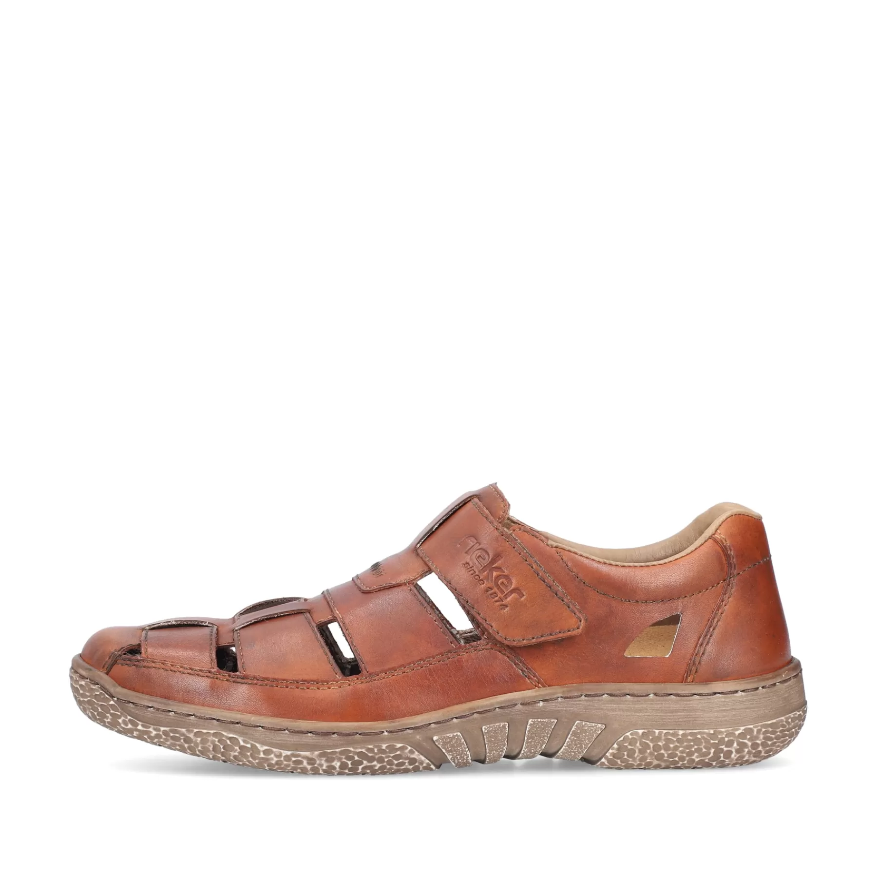 Outlet Klapki Meskie W Kolorze Orzechowego Brazu Meskie Niskie Buty I Kapcie