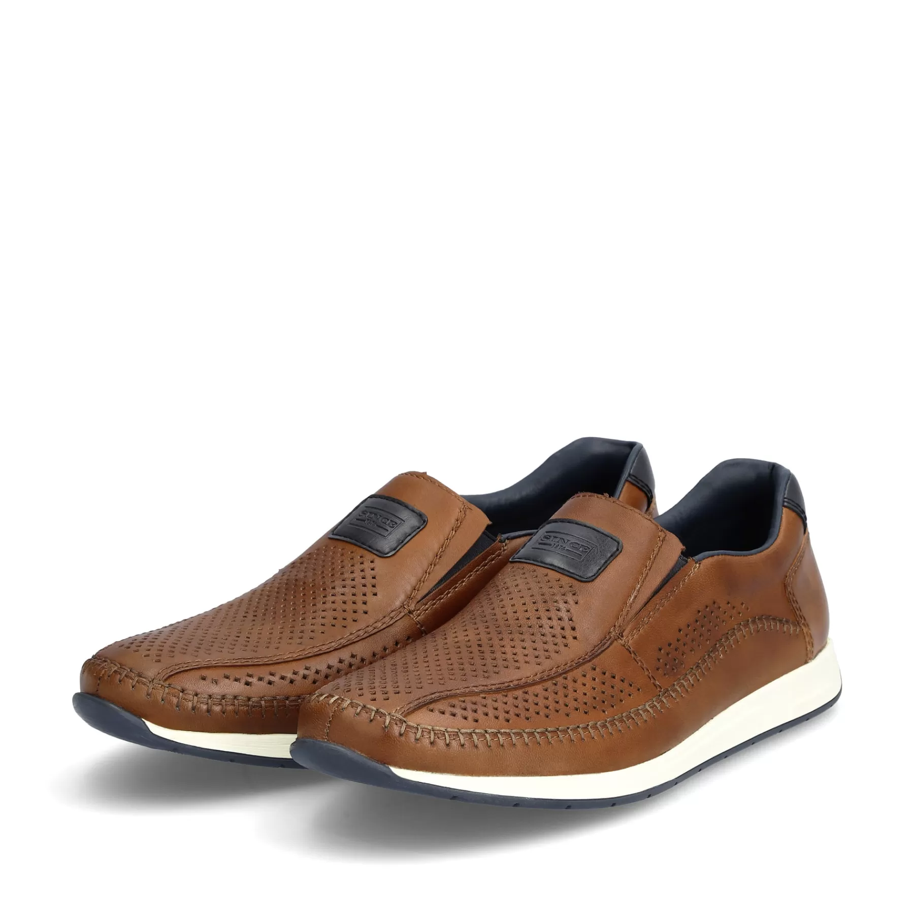 Cheap Klapki Meskie W Kolorze Orzechowego Brazu Meskie Niskie Buty I Kapcie