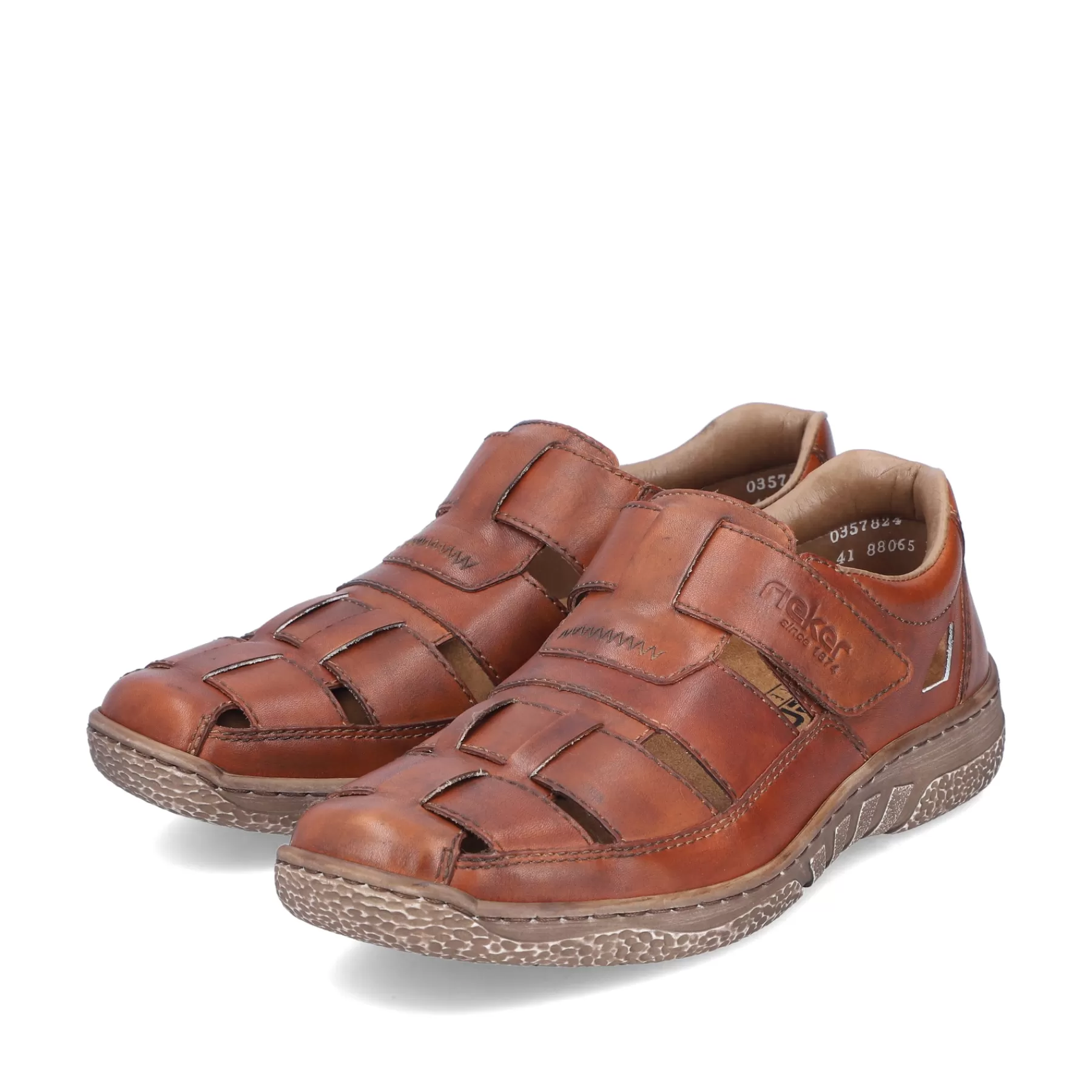 Outlet Klapki Meskie W Kolorze Orzechowego Brazu Meskie Niskie Buty I Kapcie