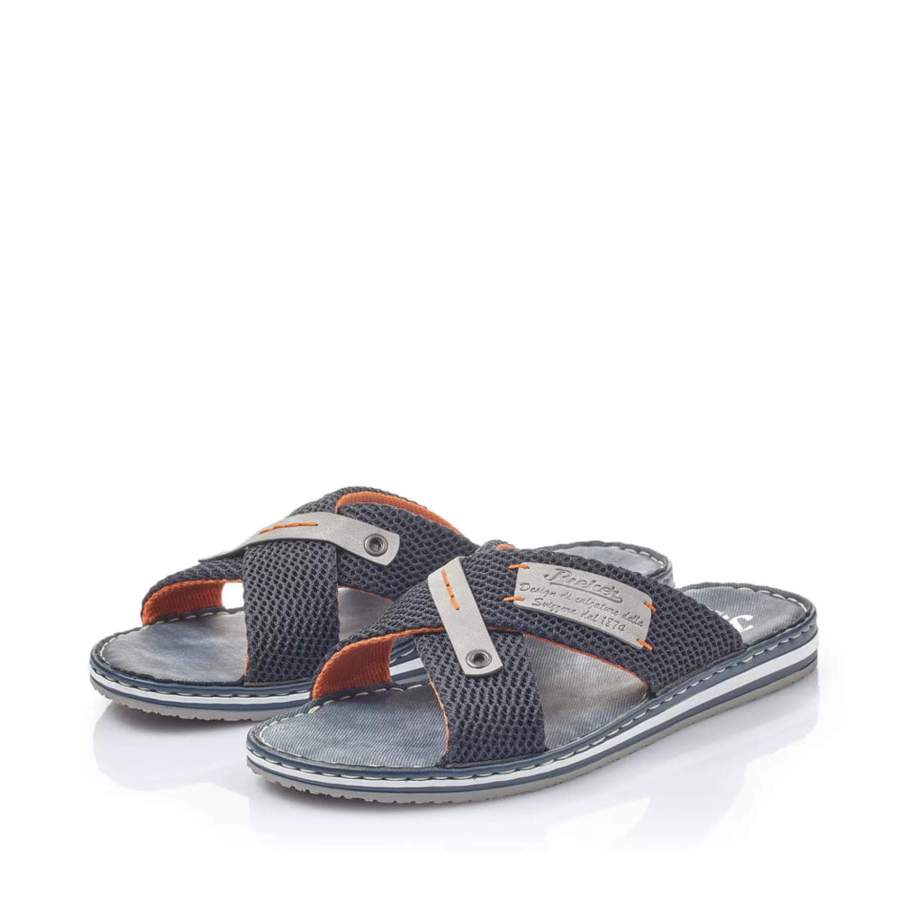 New Klapki Meskie W Kolorze Pacific Blue Meskie Klapki I Kapcie