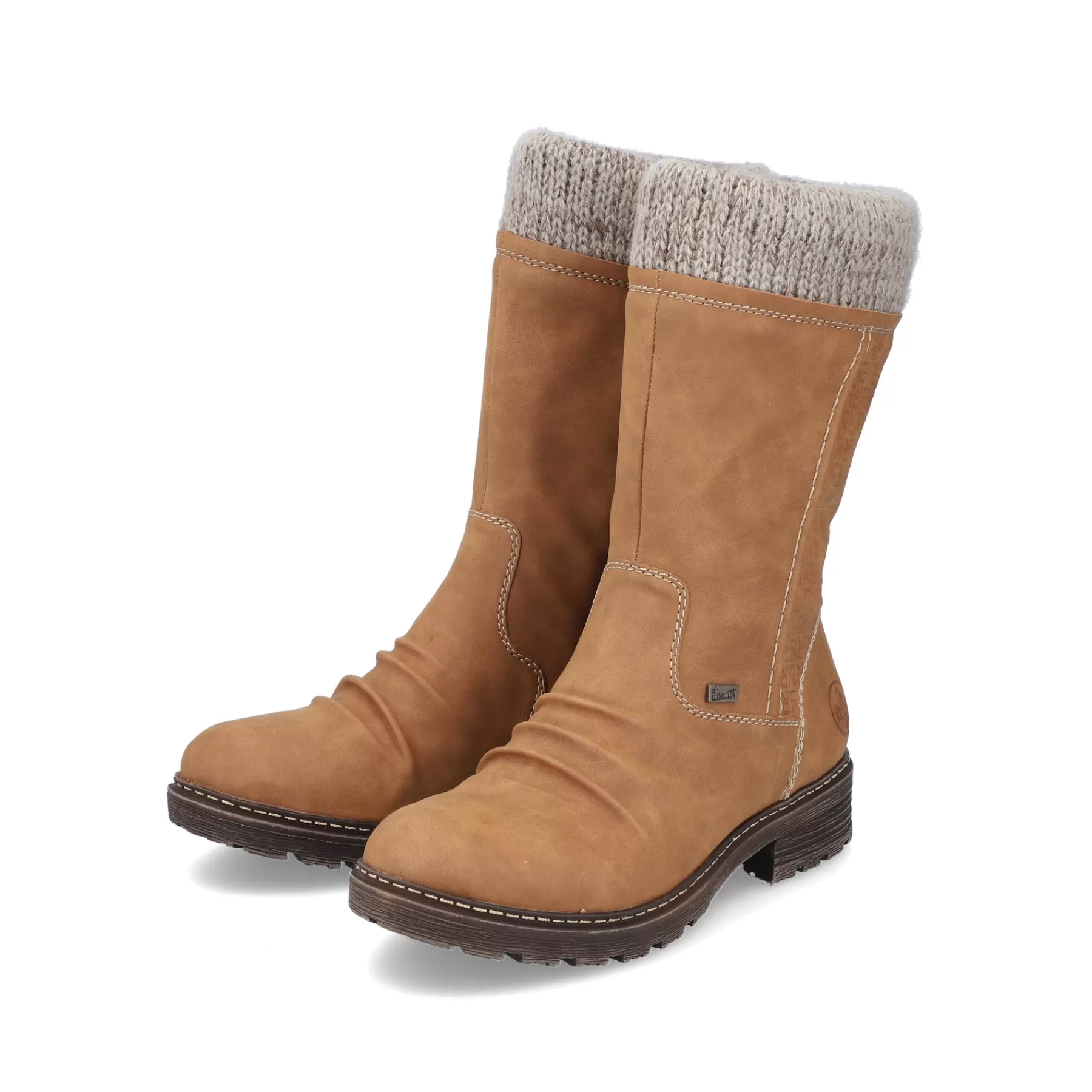 Cheap Krotkie Botki Damskie W Kolorze Camelowo-Brazowym Damski Botki I Botki