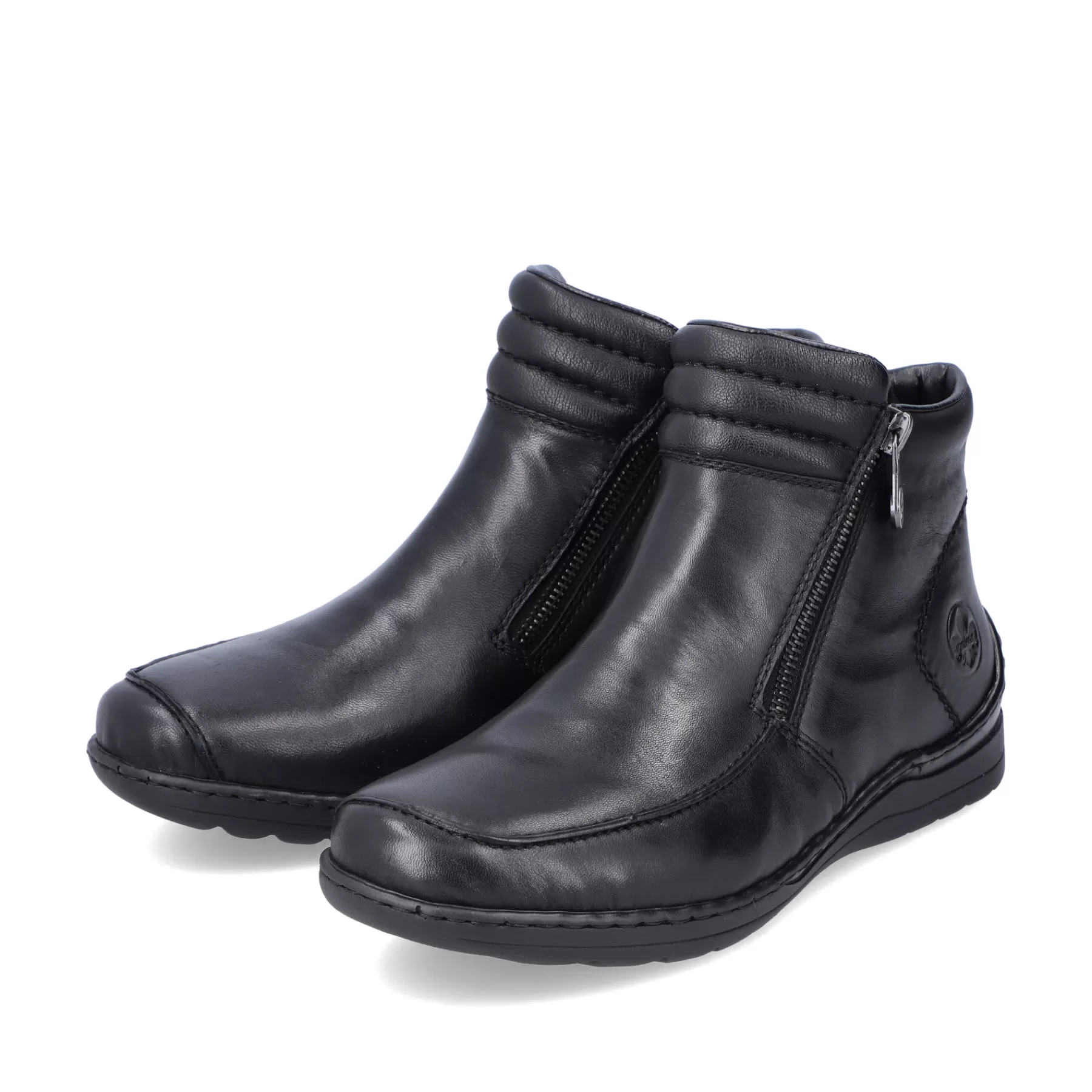 Best Sale Krotkie Botki Damskie W Kolorze Czarnym, Blyszczacym Damski Botki I Botki