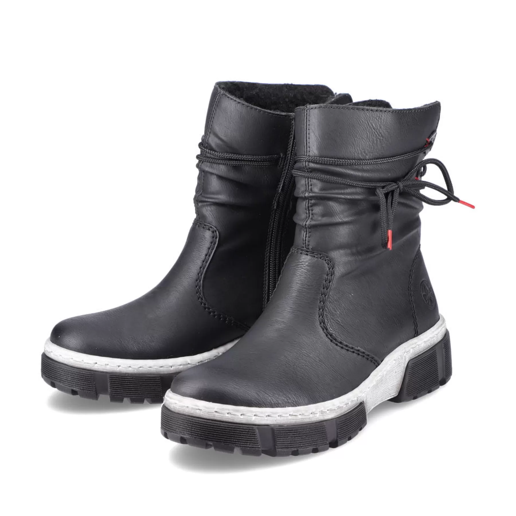Best Sale Krotkie Botki Damskie W Kolorze Kruczoczarnym Damski Botki I Botki