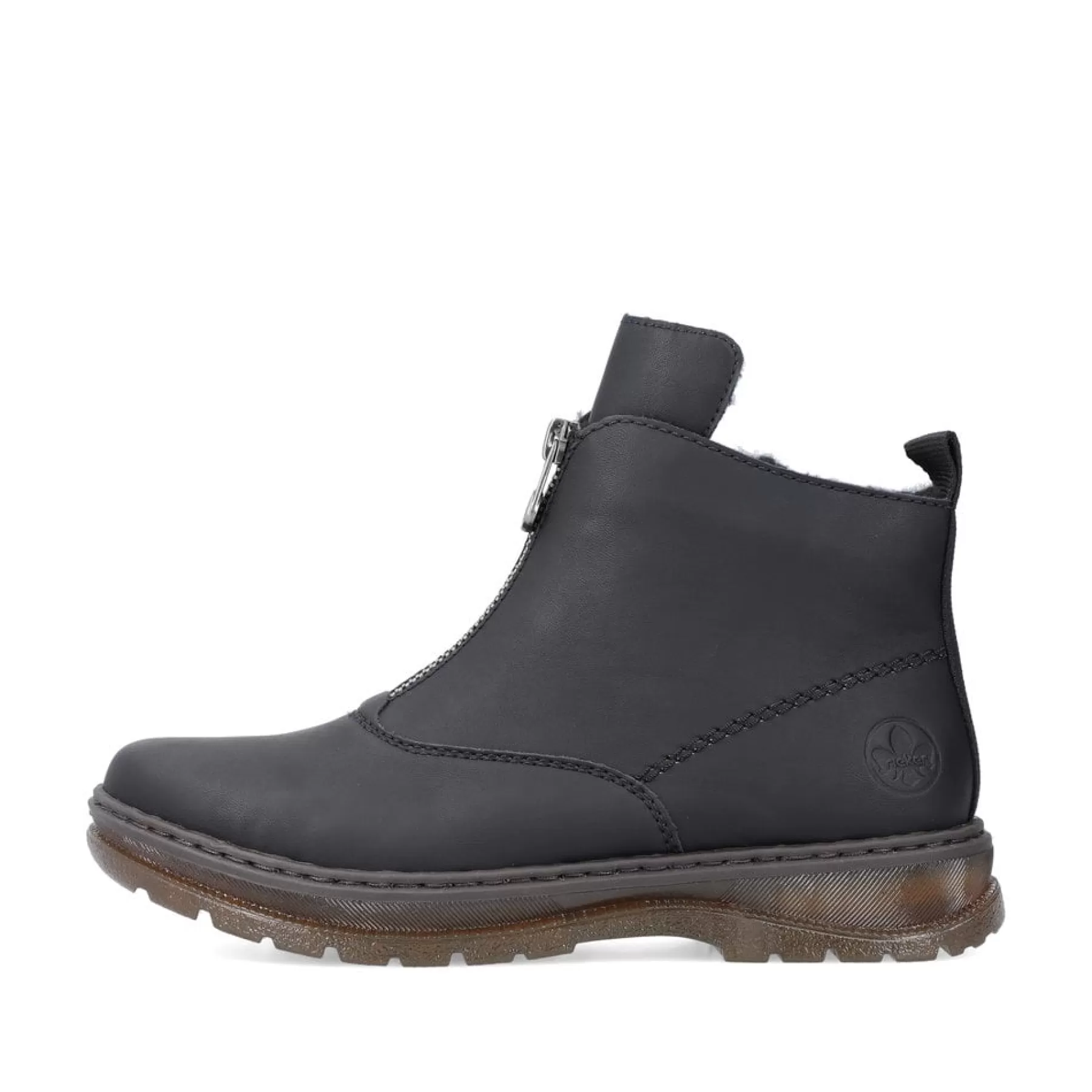 Clearance Krotkie Botki Damskie W Kolorze Kruczoczarnym Damski Botki I Botki